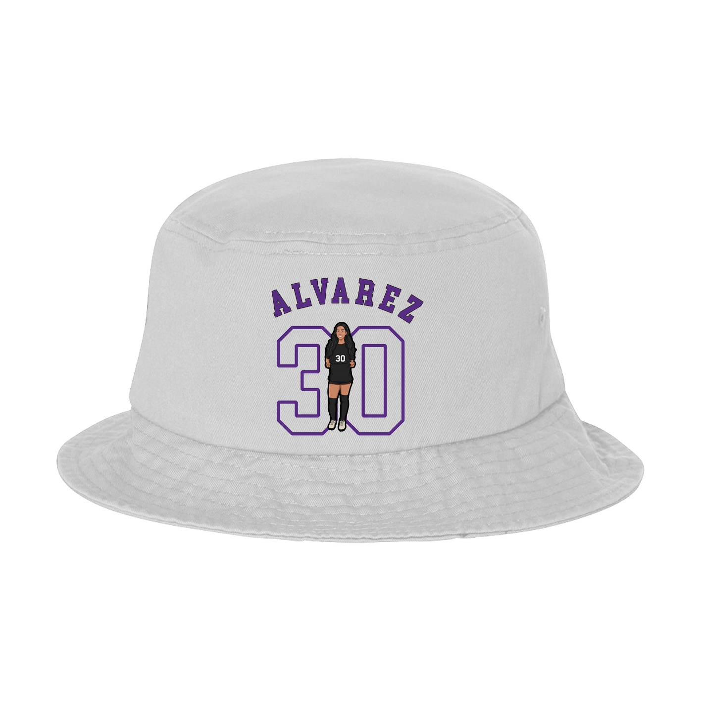 Bucket Cap — Shirsey Arch in White