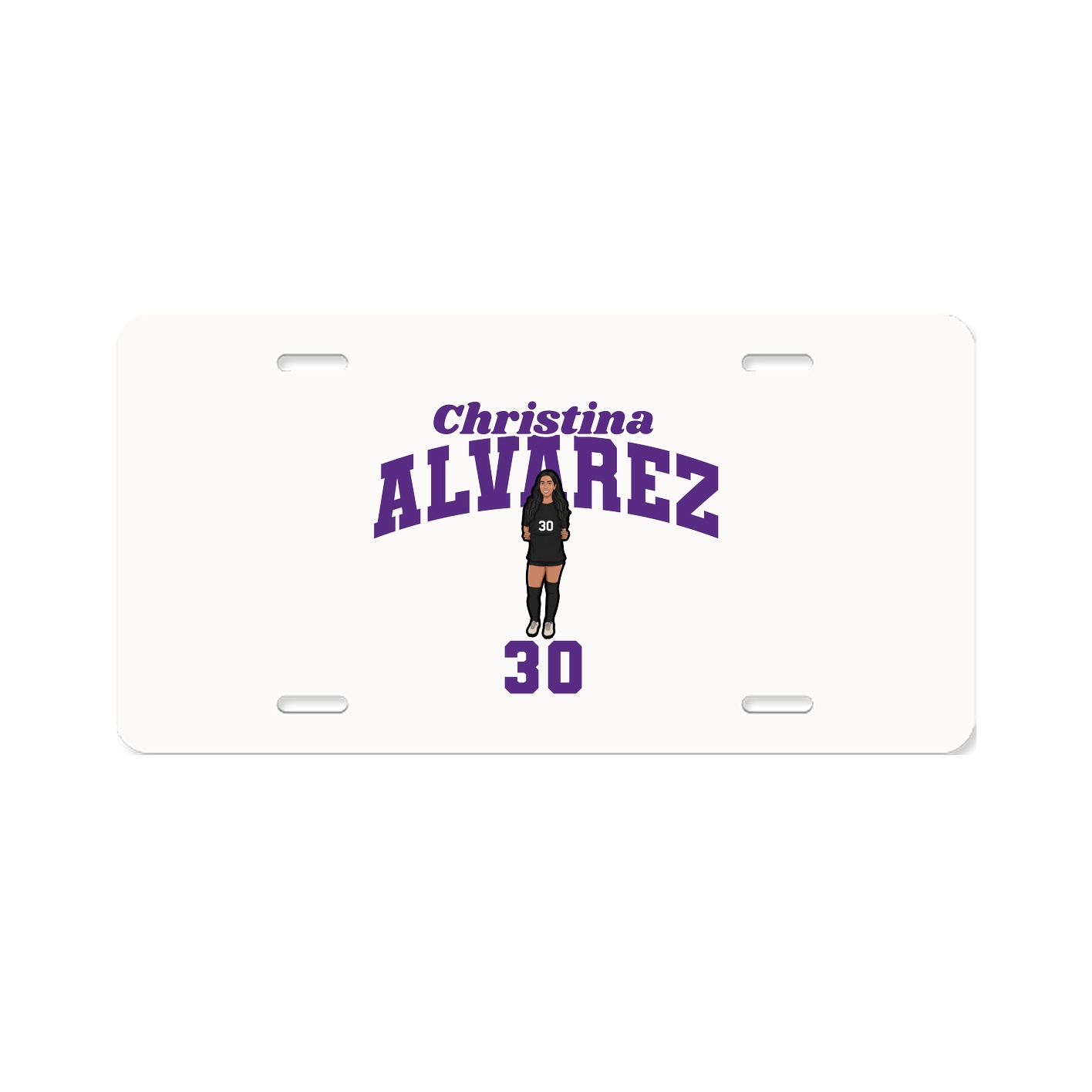 License Plate — Signature Arch in Classic