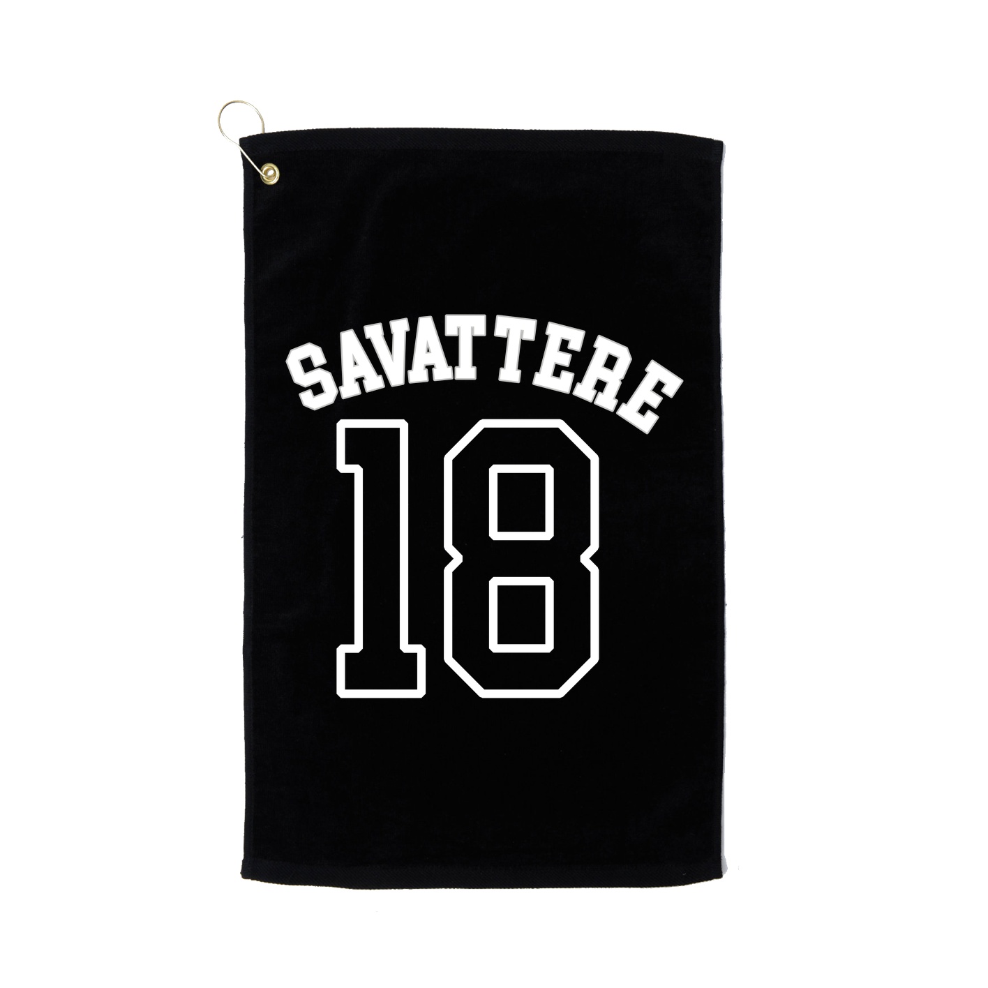 Golf Towel — Shirsey Arch in Black