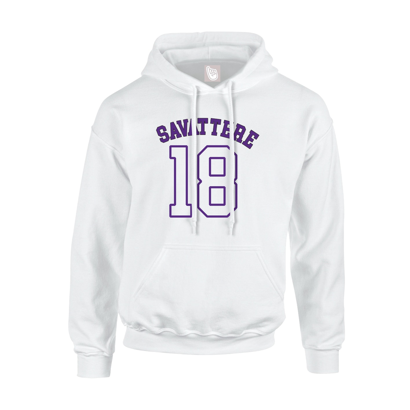 Hoodie — Shirsey Arch in White