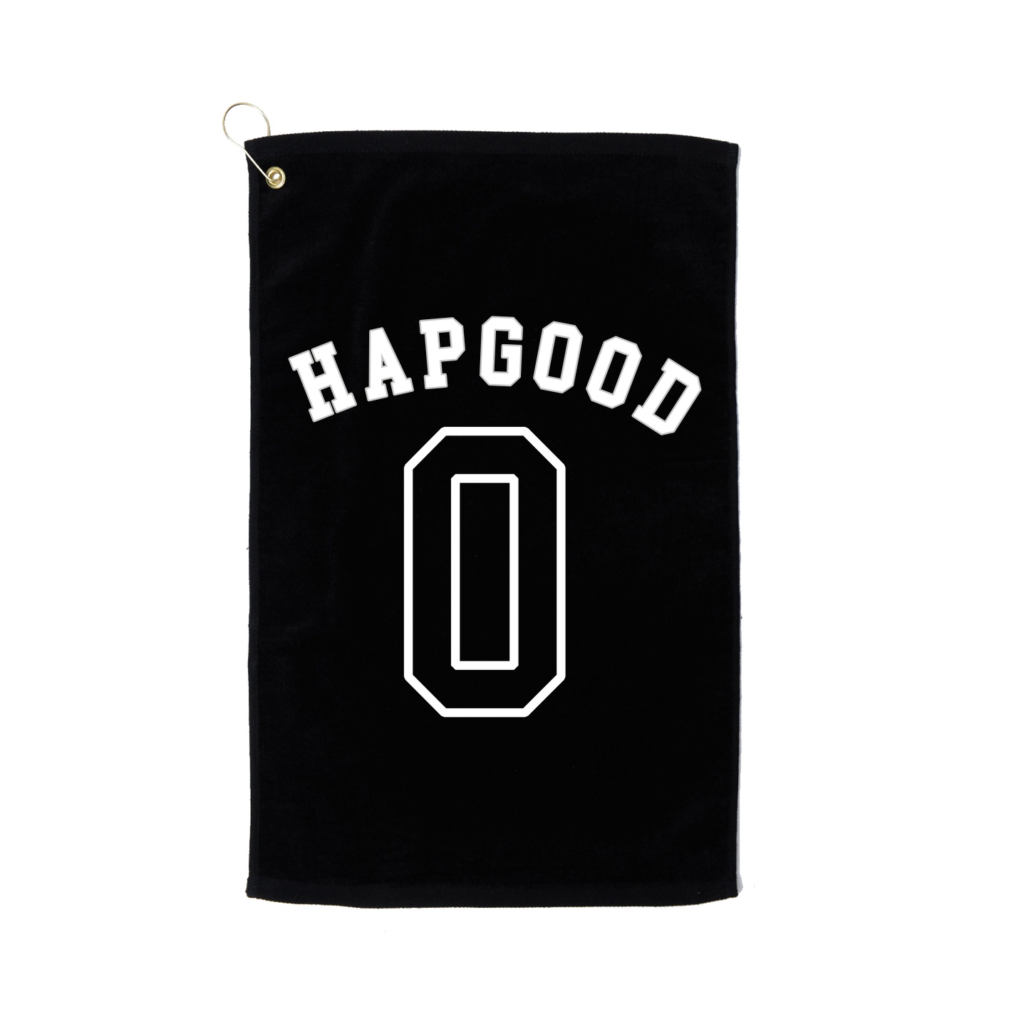Golf Towel — Shirsey Arch in Black