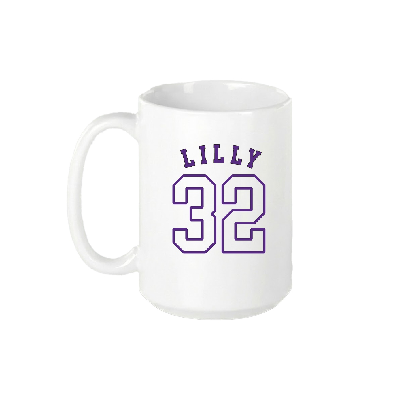 15oz Coffee Mug — Shirsey Arch in White