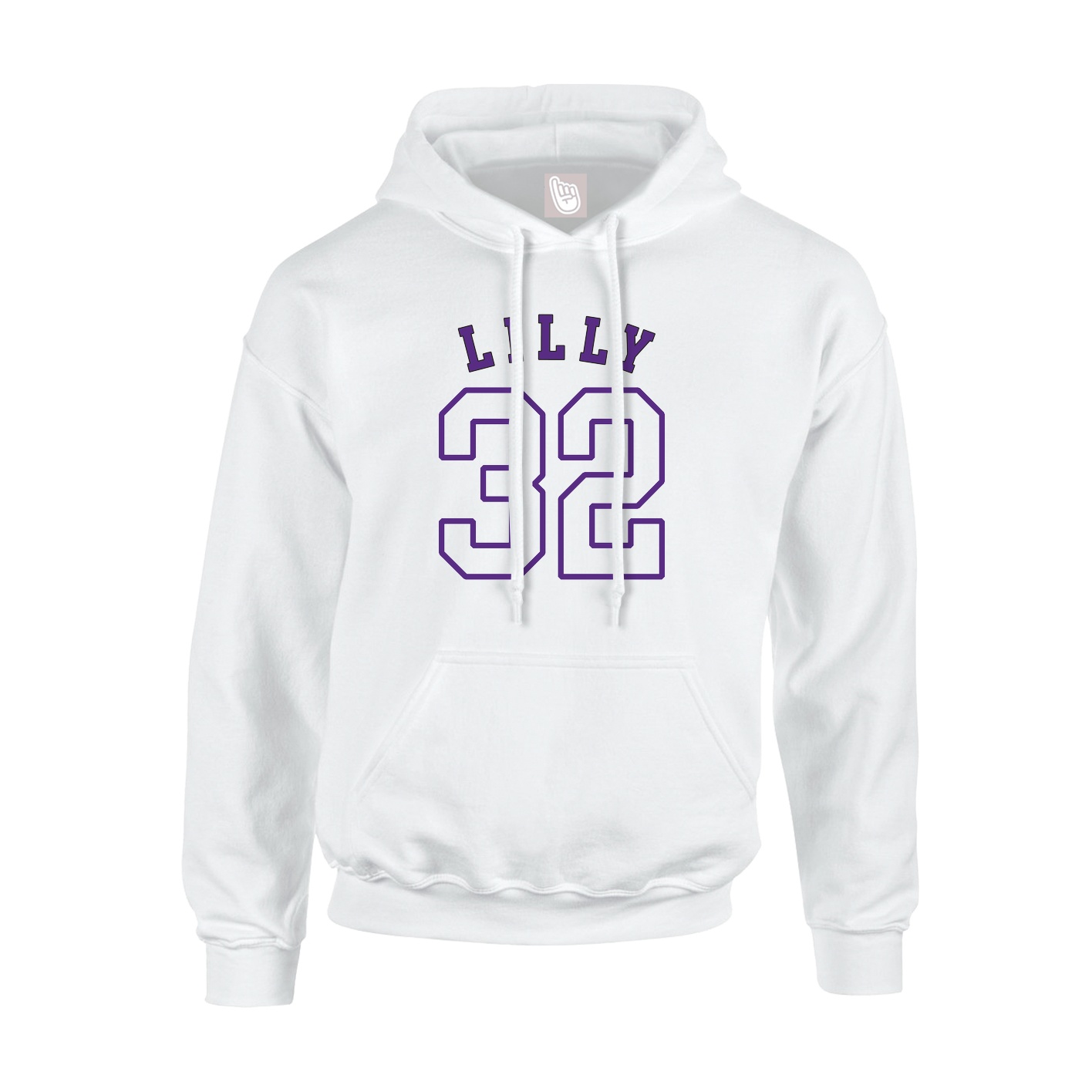 Hoodie — Shirsey Arch in White