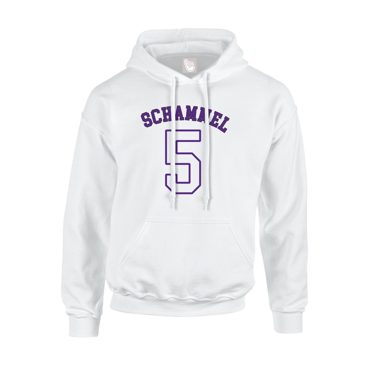Hoodie — Shirsey Arch in White
