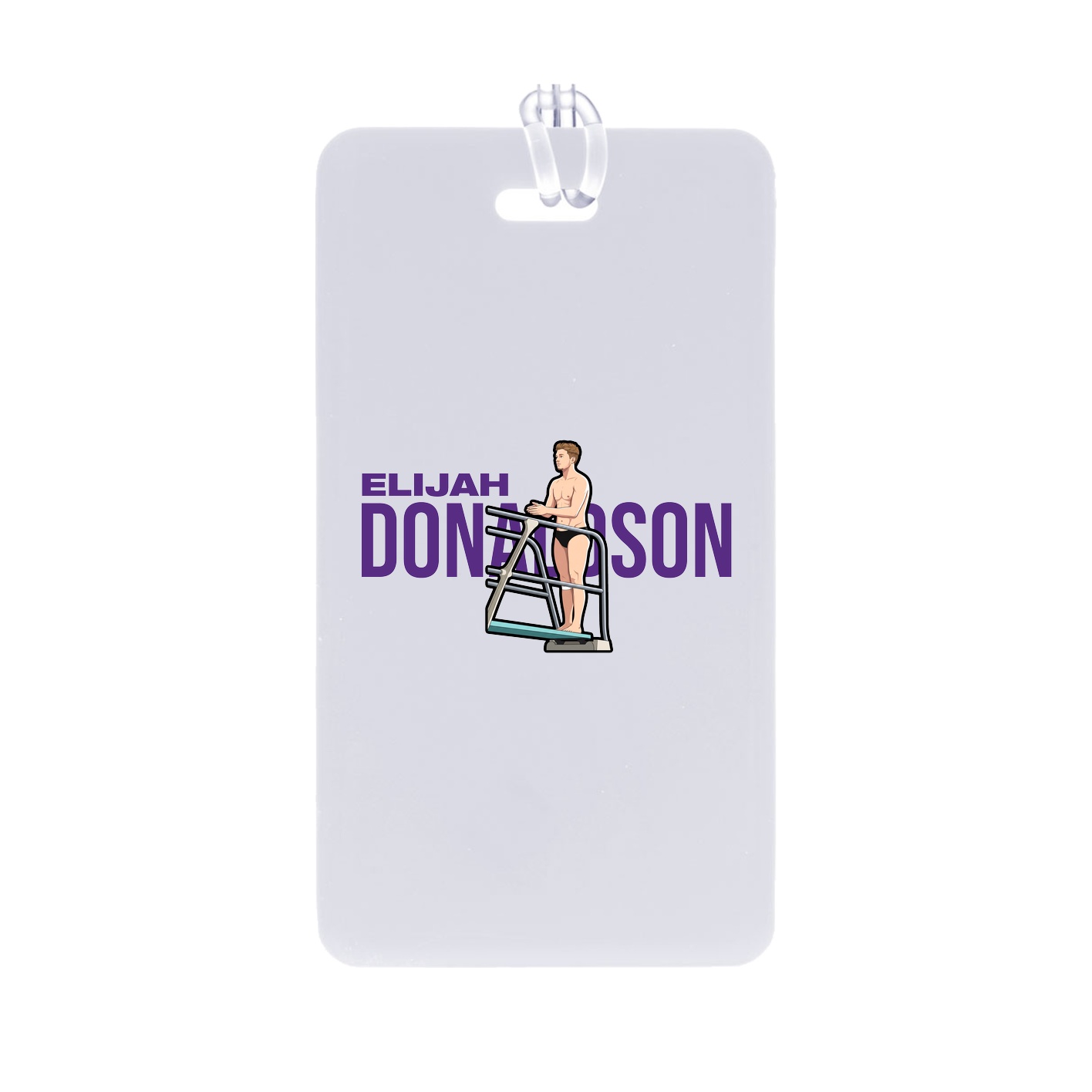 Bag Tag — Player Name in Classic
