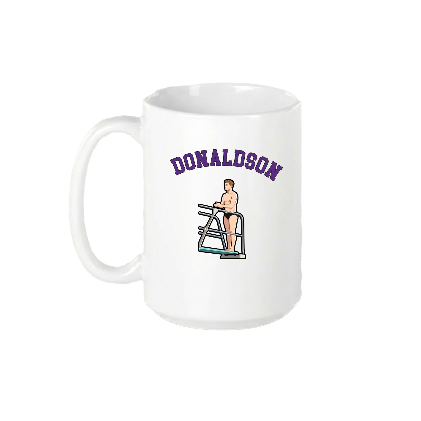 15oz Coffee Mug — Shirsey Arch in White