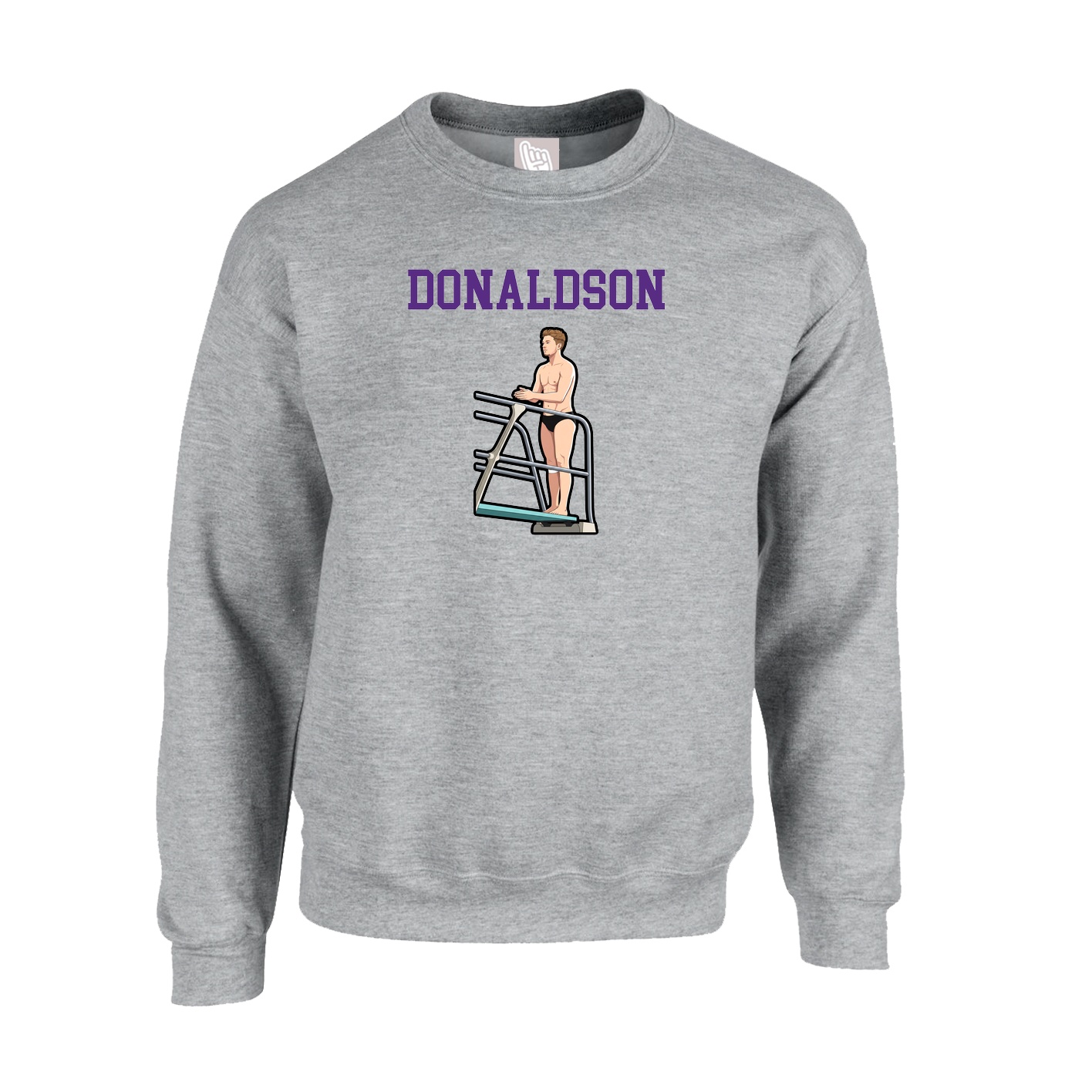 Fleece Crew — Shirsey in Grey