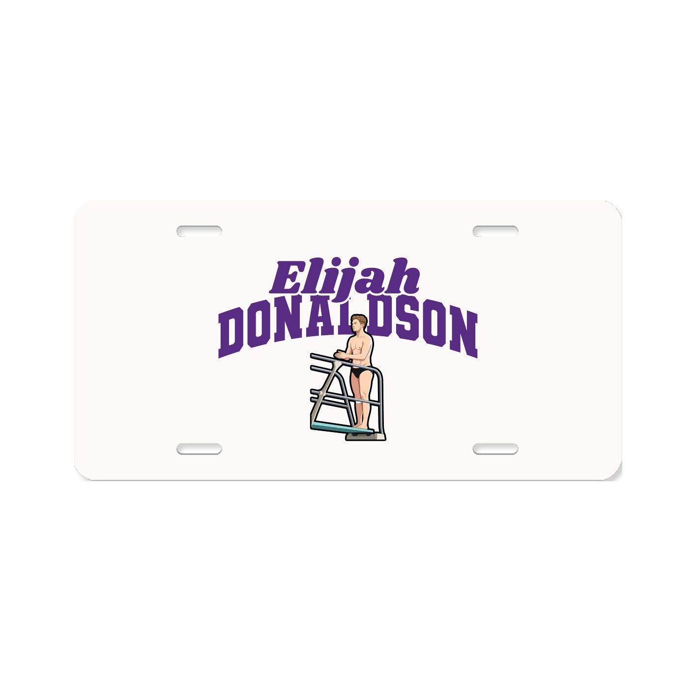 License Plate — Signature Arch in Classic