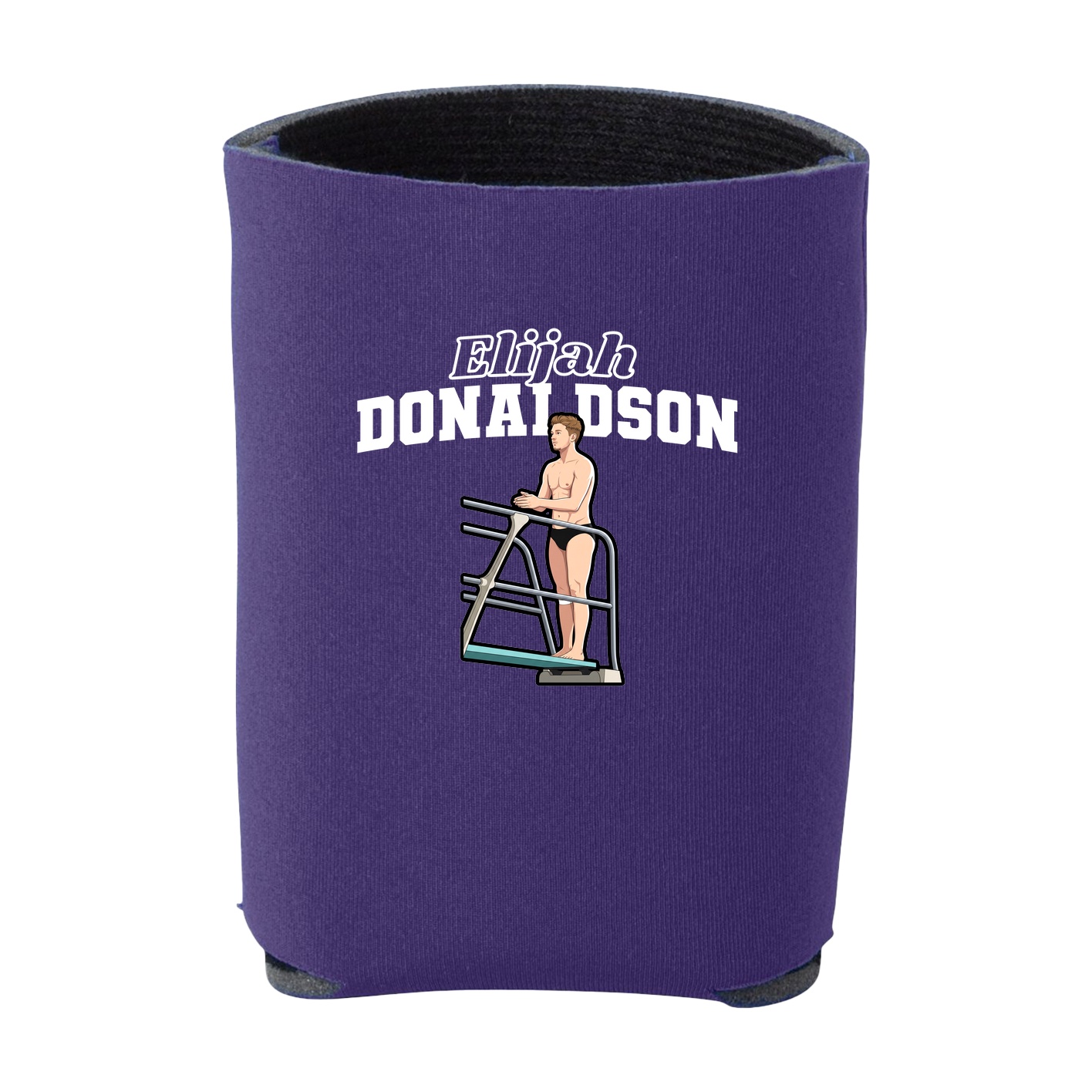 Can Holder — Name Arch in Purple