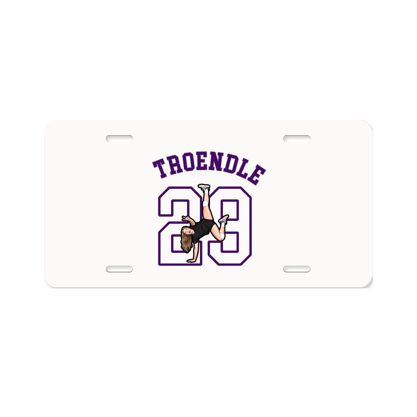 License Plate — Shirsey Arch in Classic