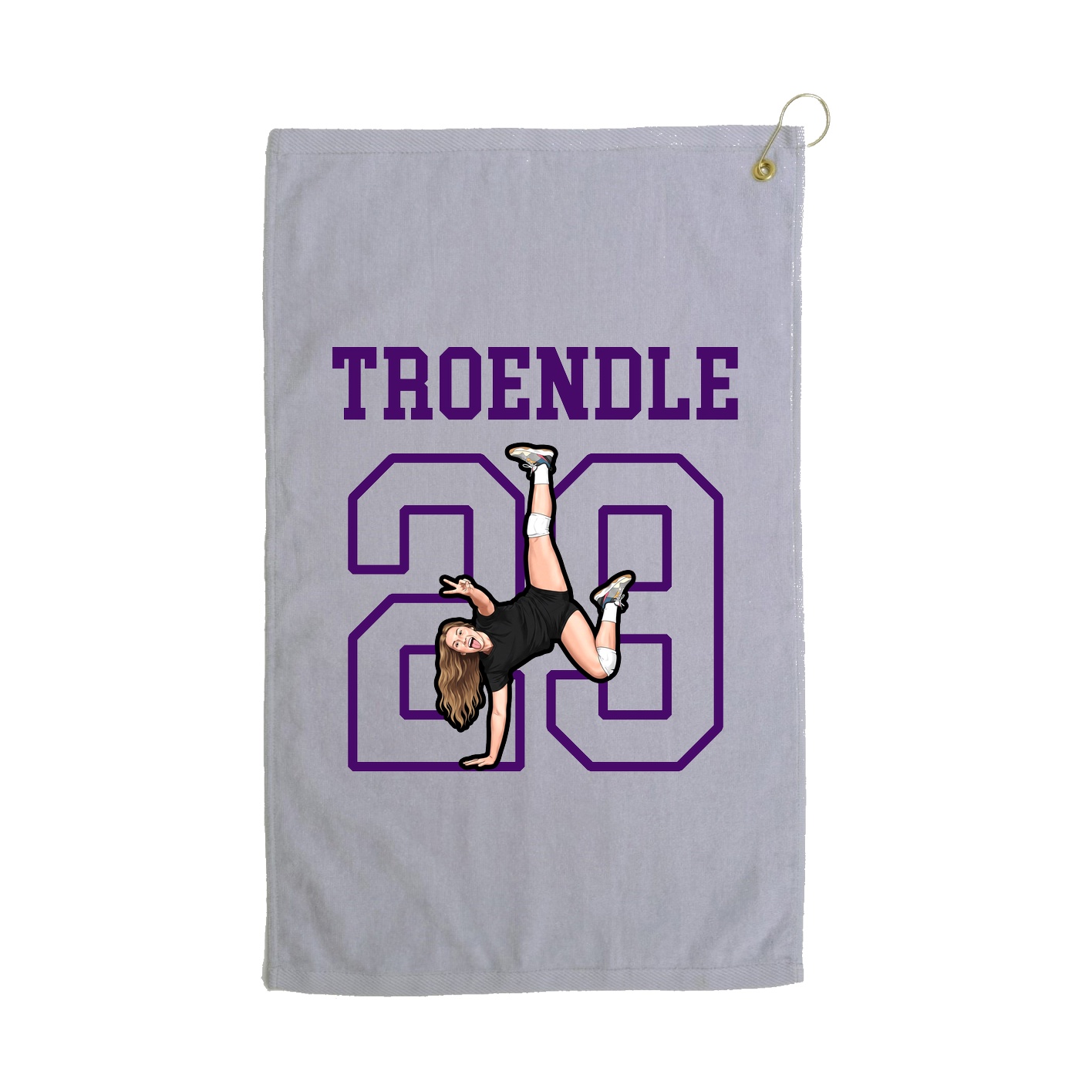 Golf Towel — Shirsey in Grey