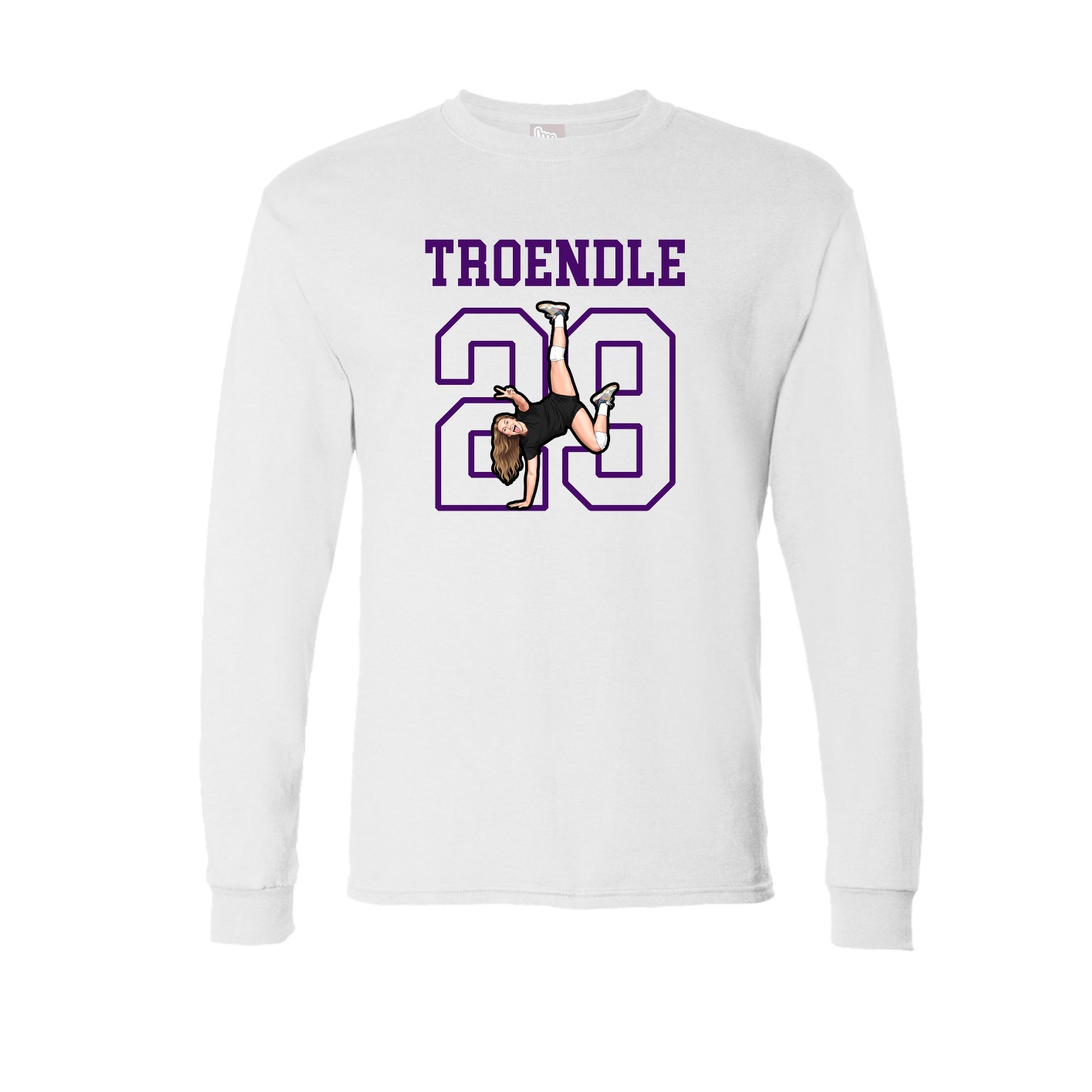 Long Sleeve Tee — Shirsey in White