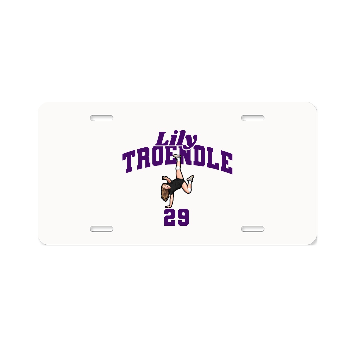 License Plate — Signature Arch in Classic