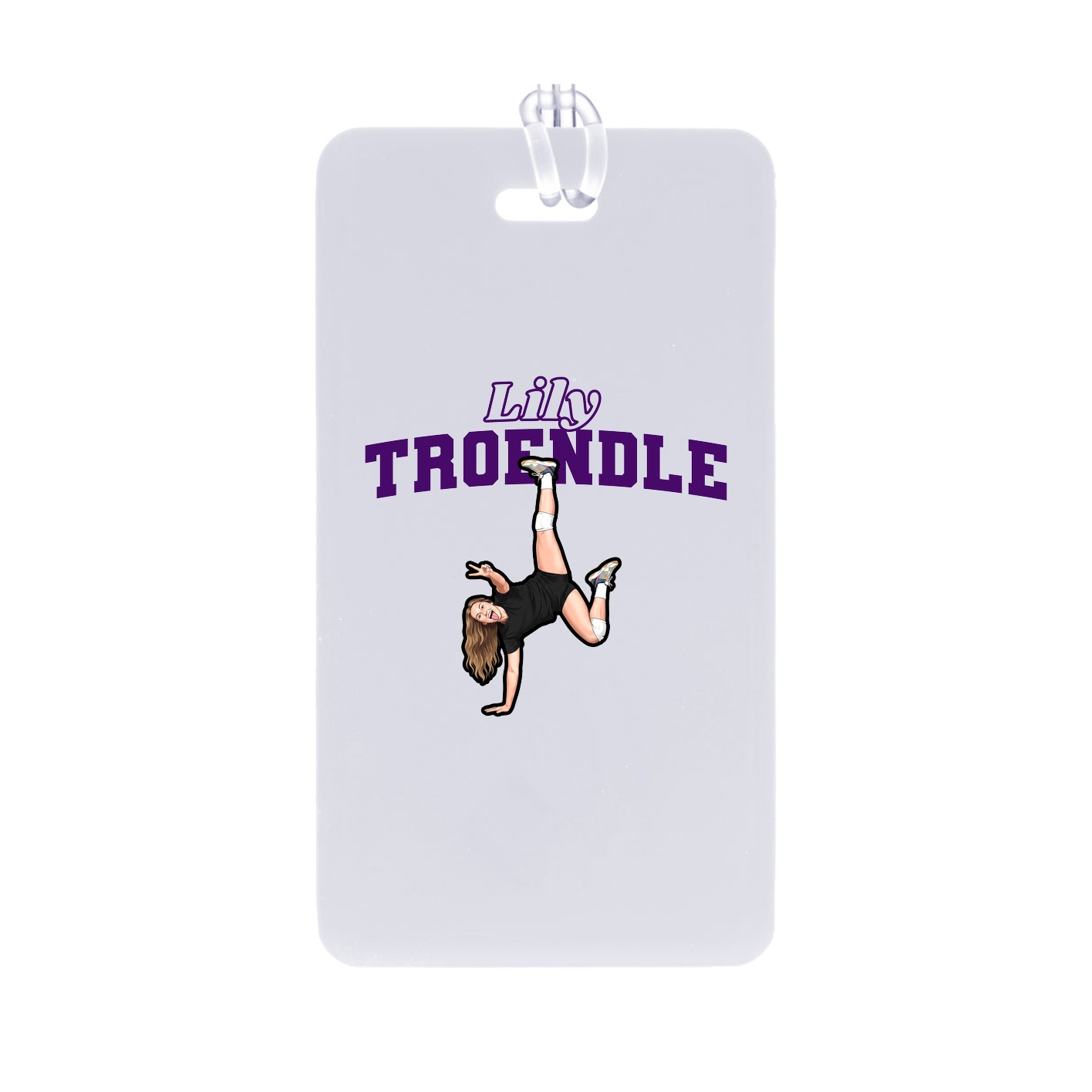 Bag Tag — Name Arch in Classic
