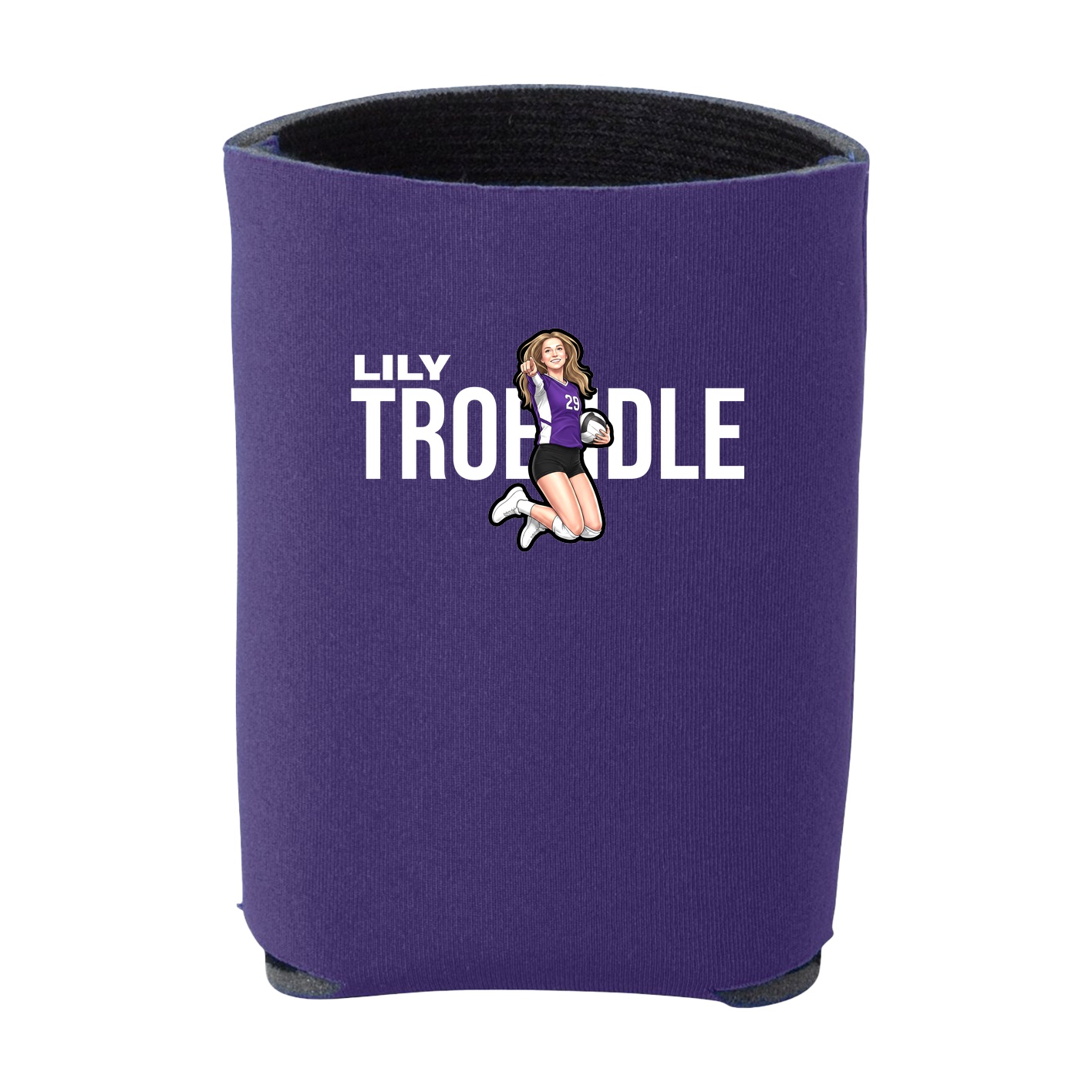 Can Holder — Player Name in Purple