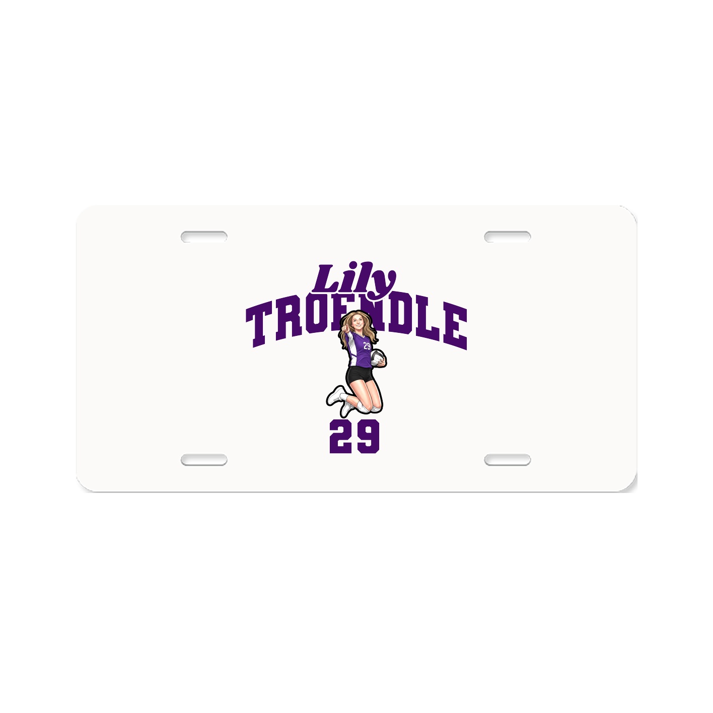 License Plate — Signature Arch in Classic