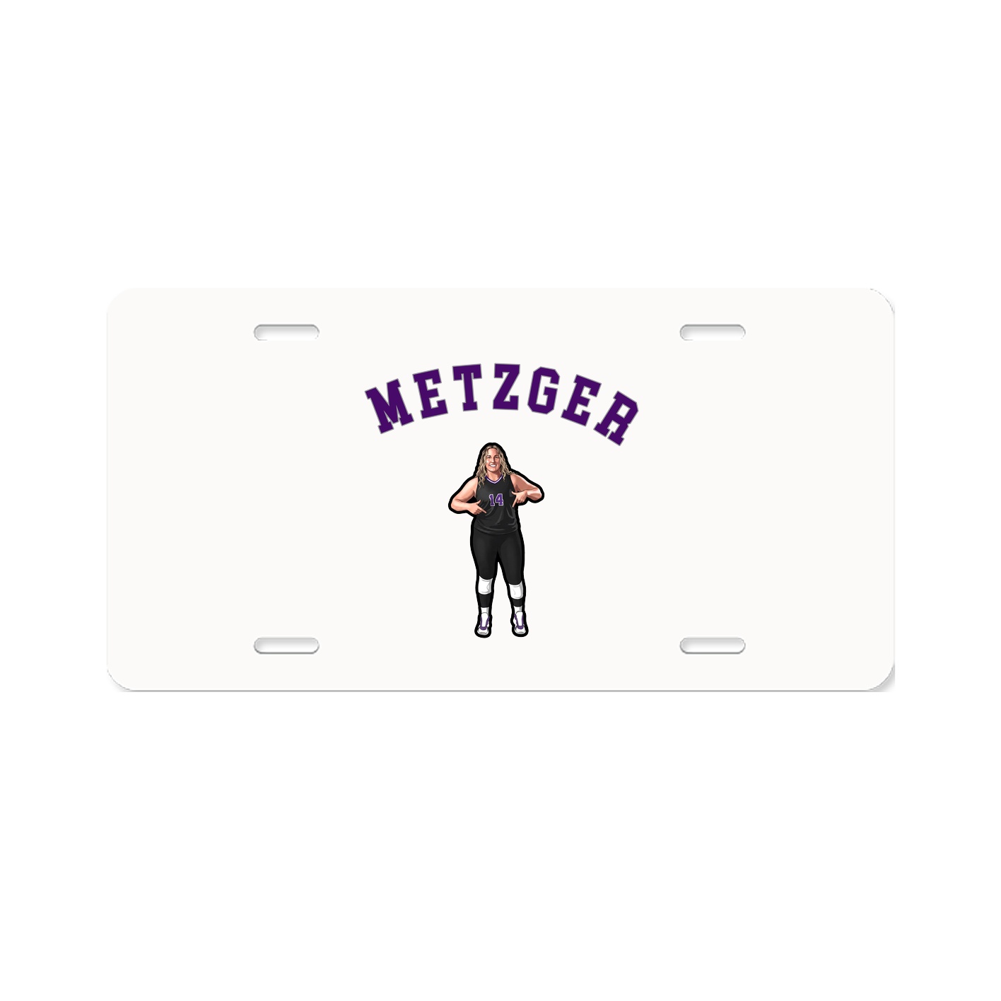 License Plate — Shirsey Arch in Classic