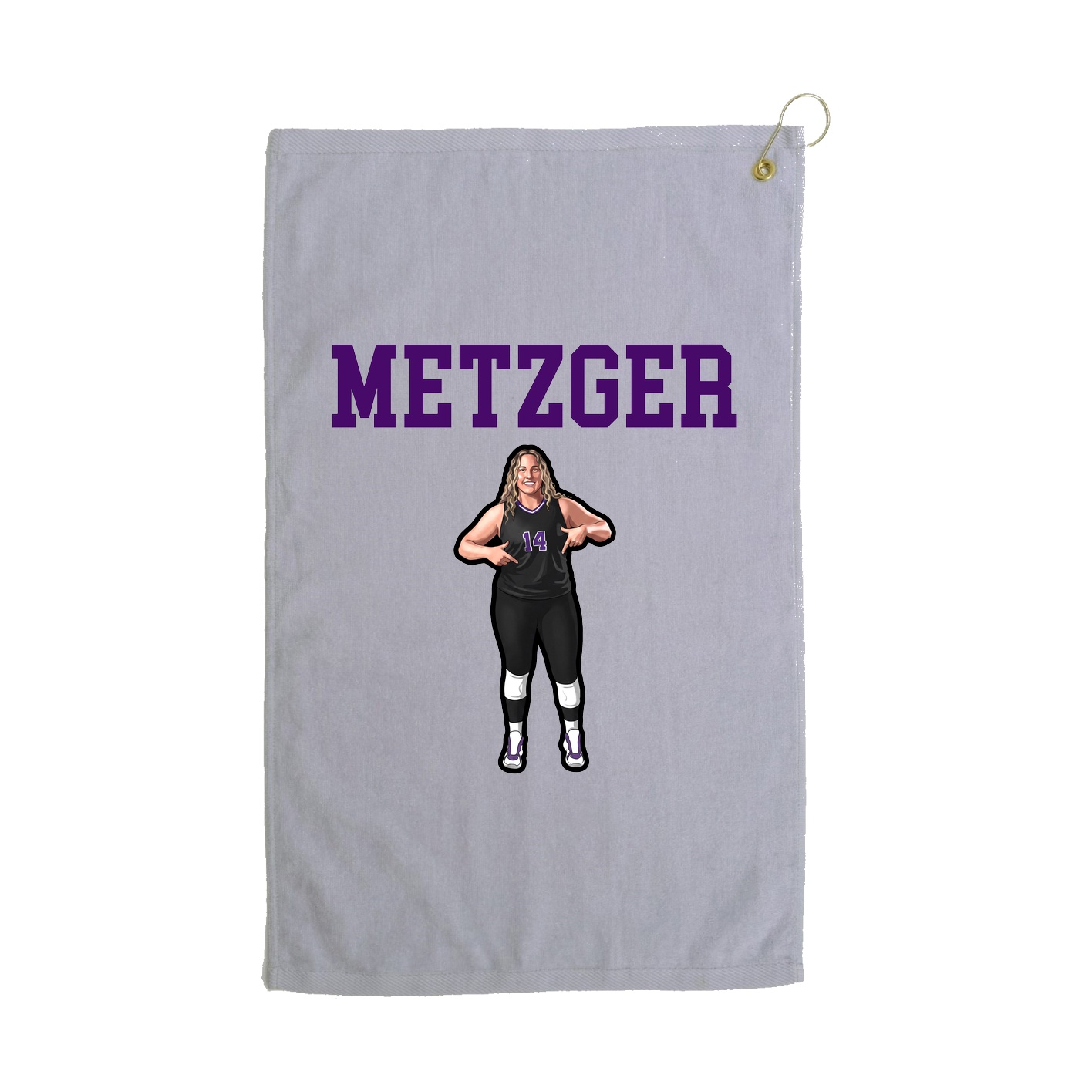 Golf Towel — Shirsey in Grey