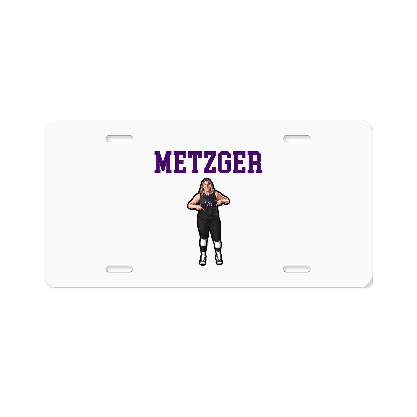 License Plate — Shirsey in Classic