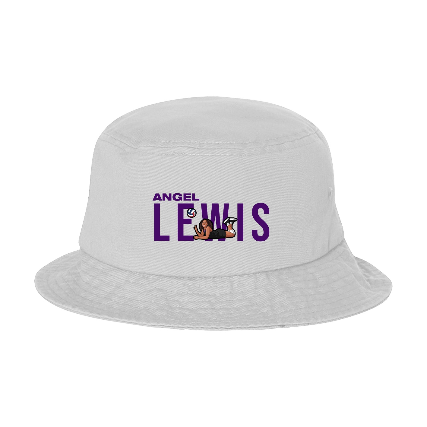Bucket Cap — Player Name in White