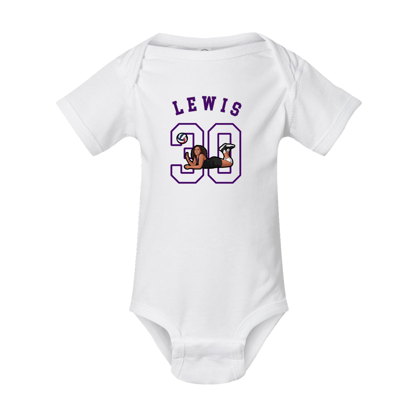 Baby Onesie — Shirsey Arch in White