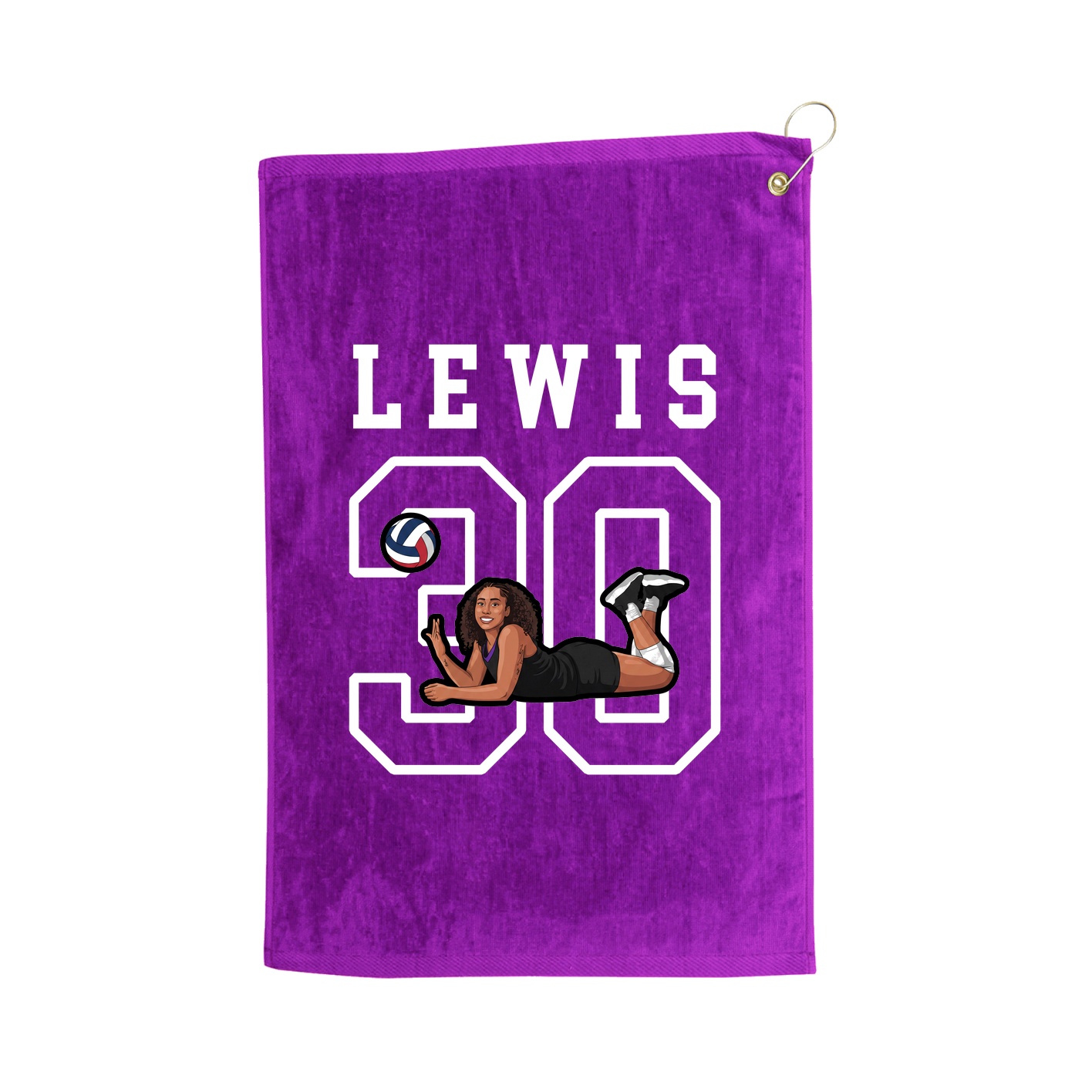Golf Towel — Shirsey in Purple