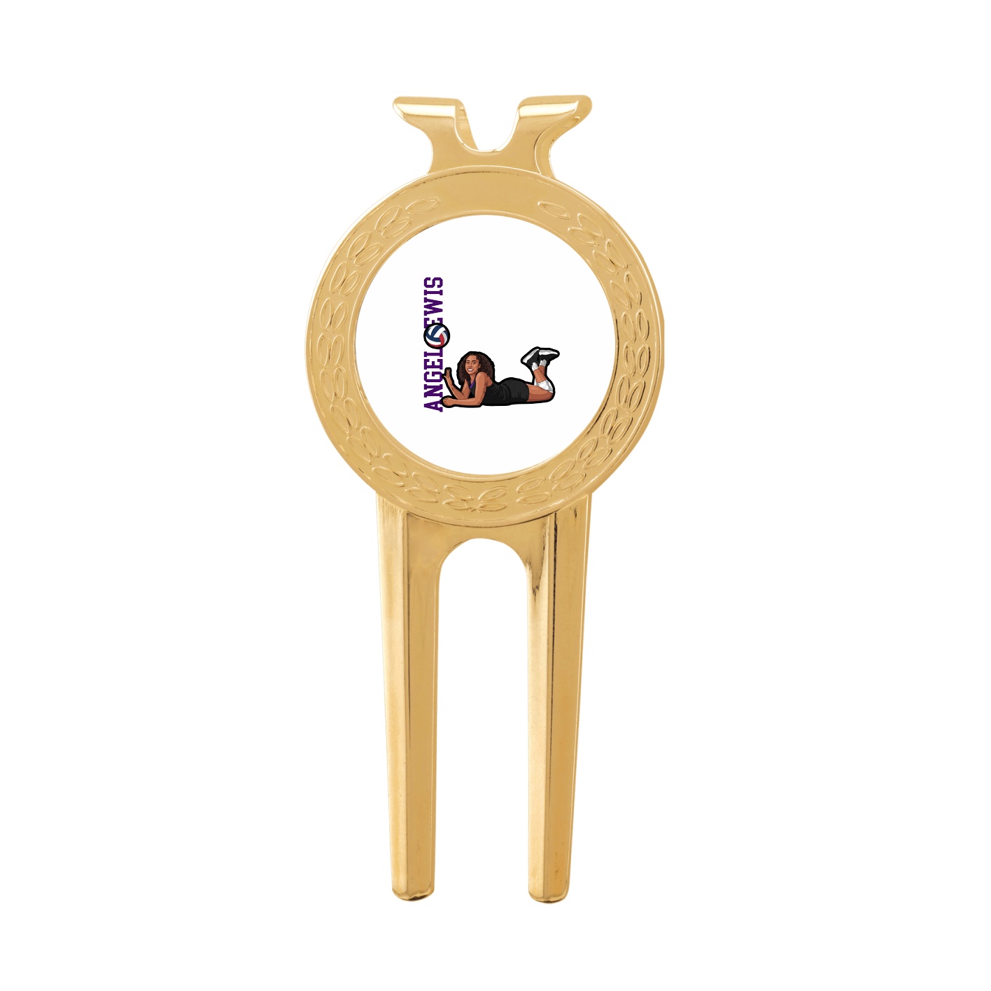 Divot Tool with Ball Marker — Name Vertical in Classic