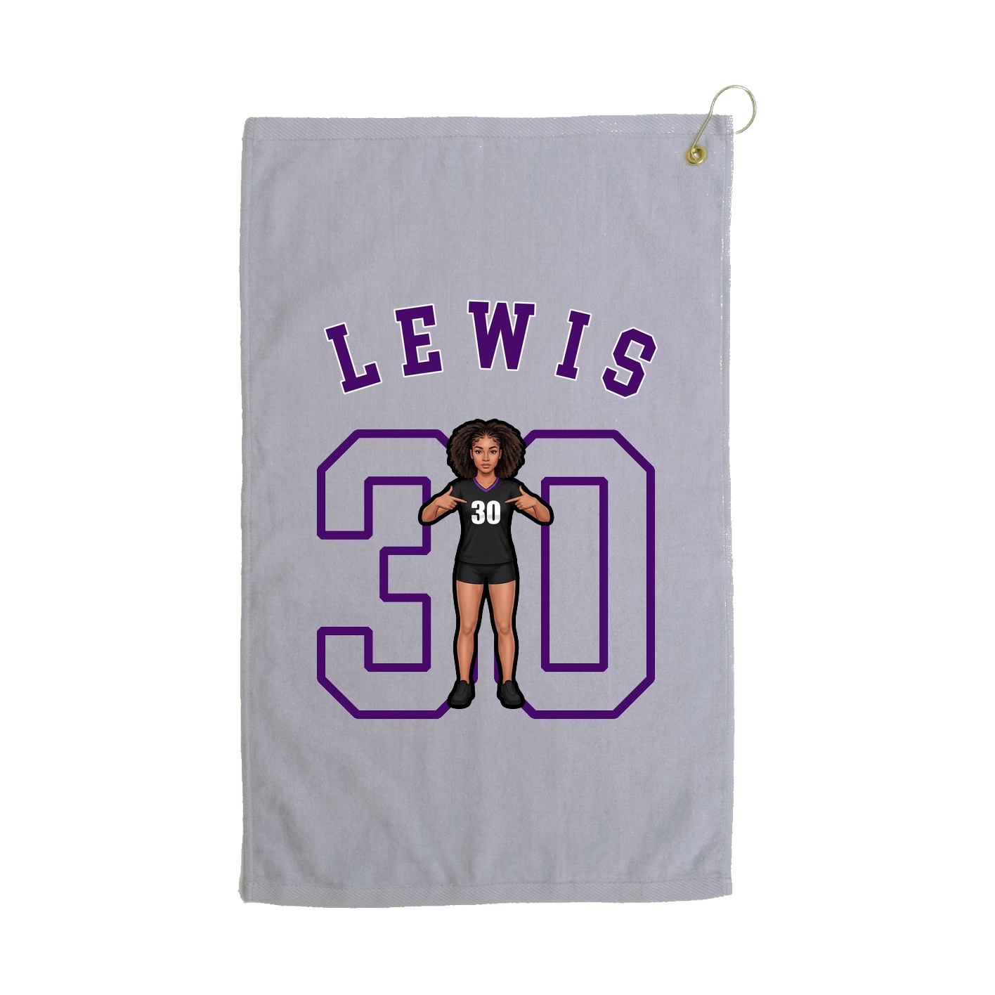 Golf Towel — Shirsey Arch in Grey