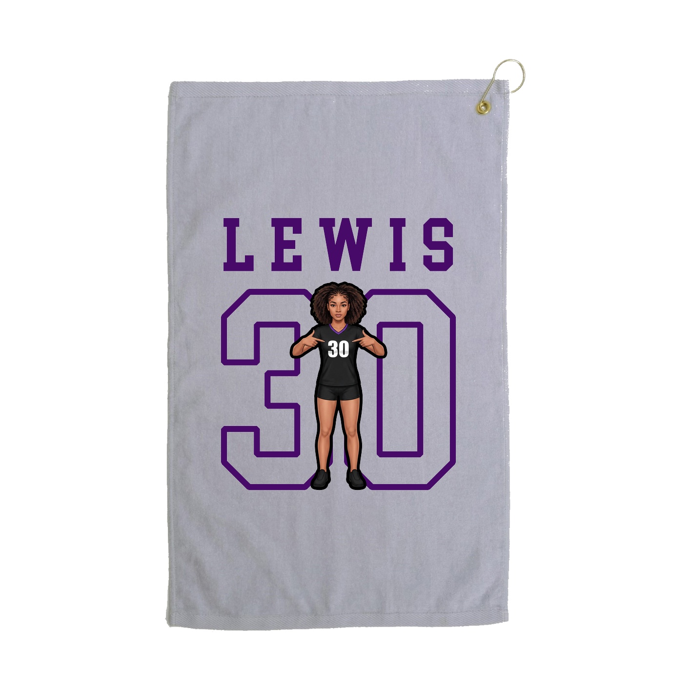 Golf Towel — Shirsey in Grey