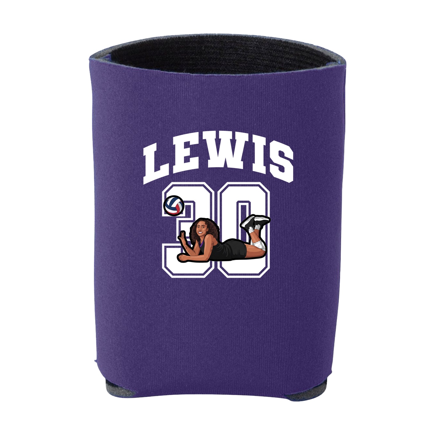 Can Holder — Number in Purple