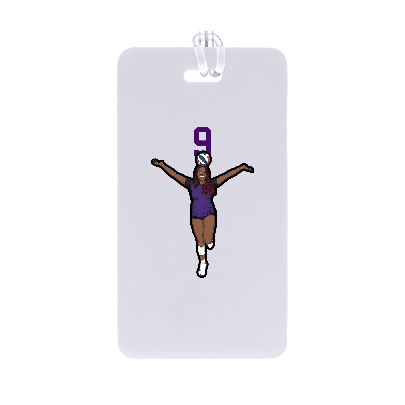 Bag Tag — Number Top in Classic