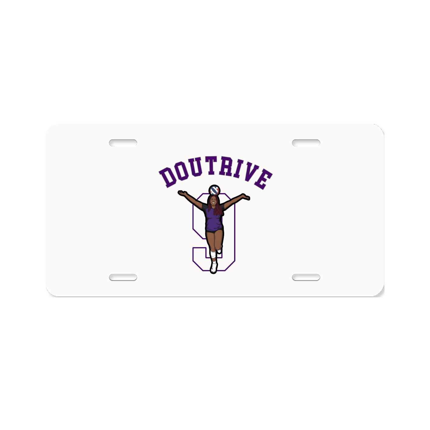 License Plate — Shirsey Arch in Classic