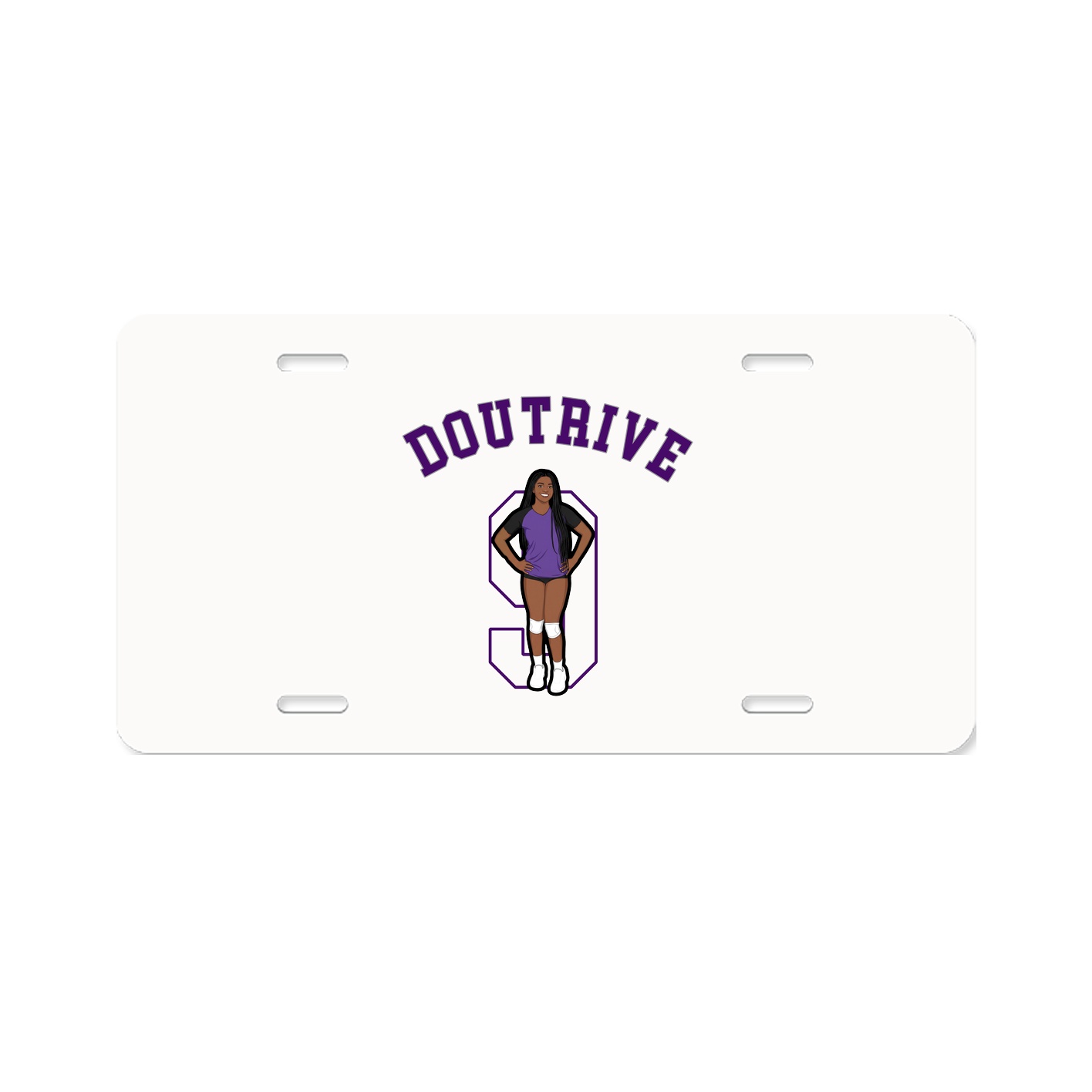 License Plate — Shirsey Arch in Classic