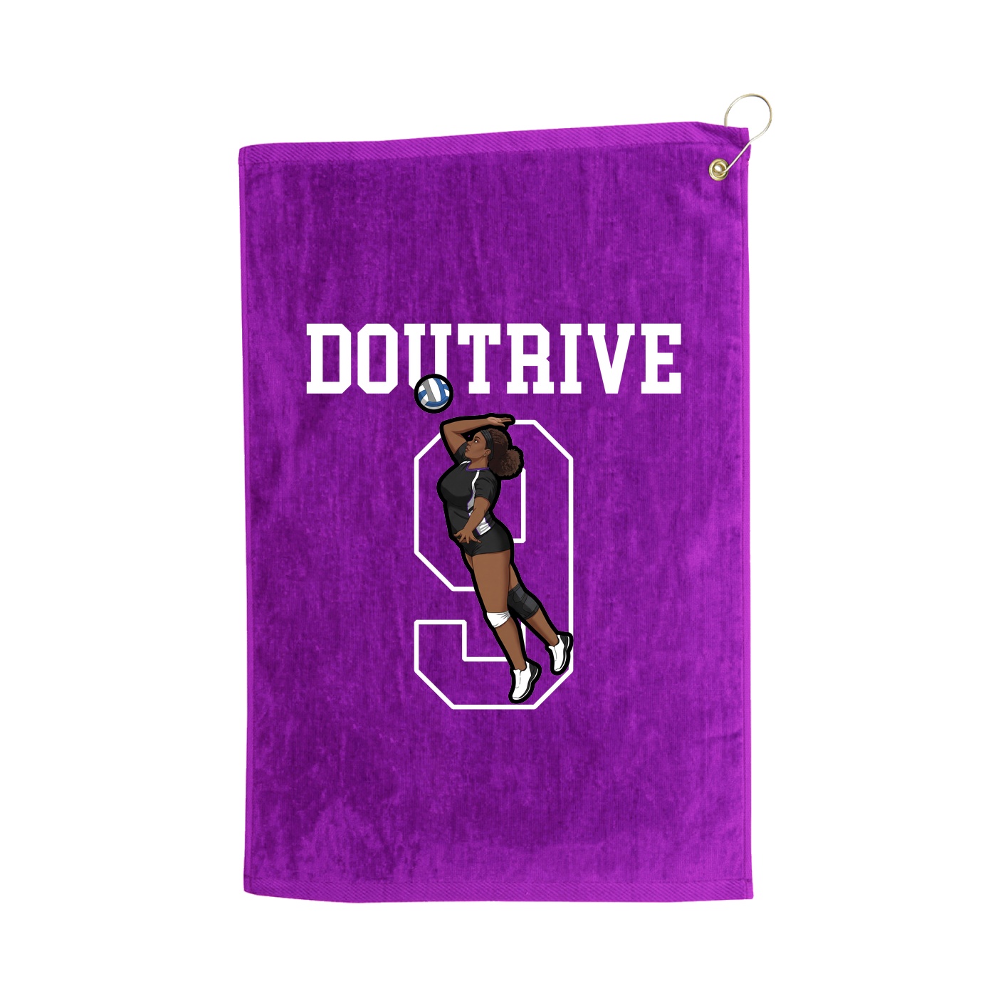 Golf Towel — Shirsey in Purple