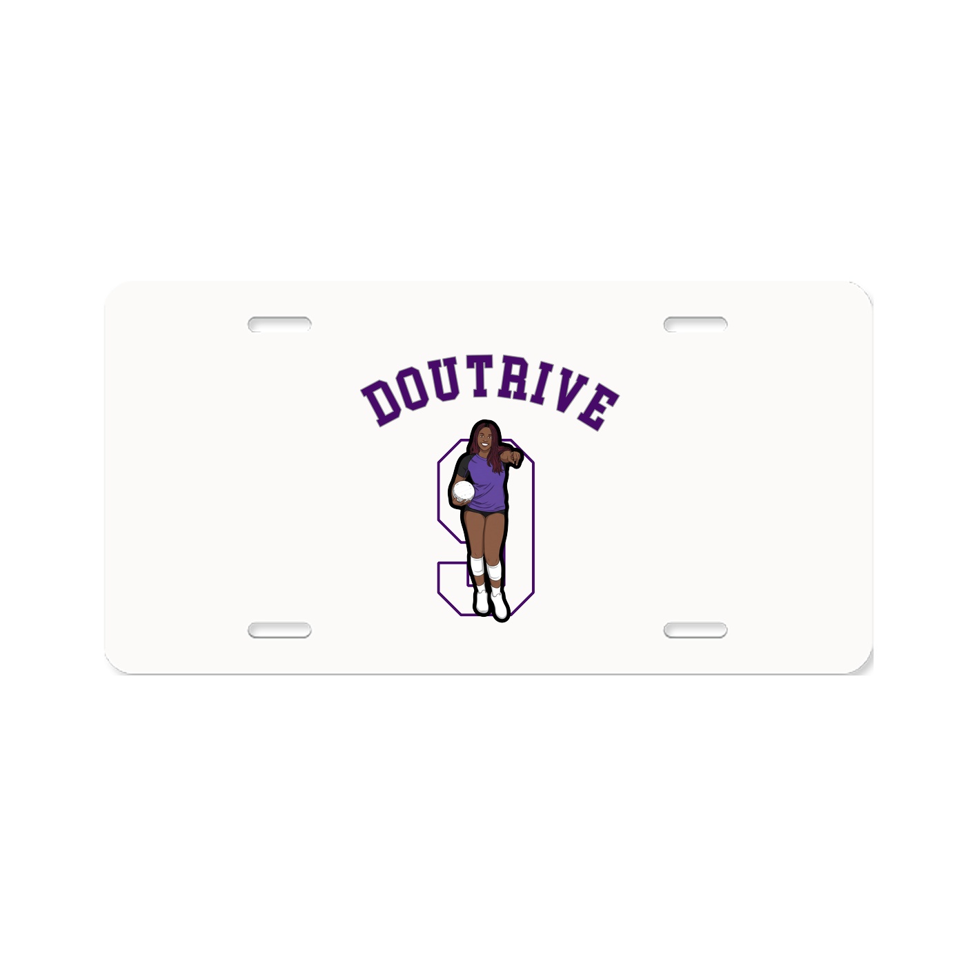License Plate — Shirsey Arch in Classic