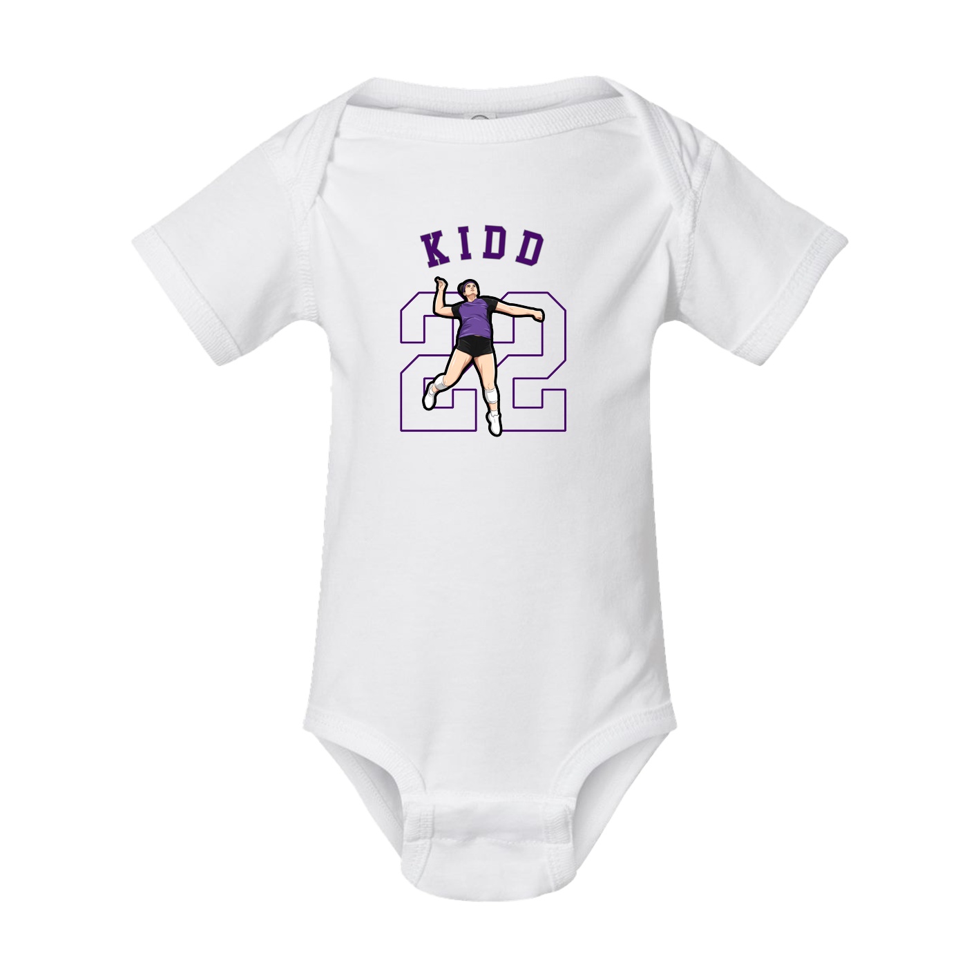 Baby Onesie — Shirsey Arch in White