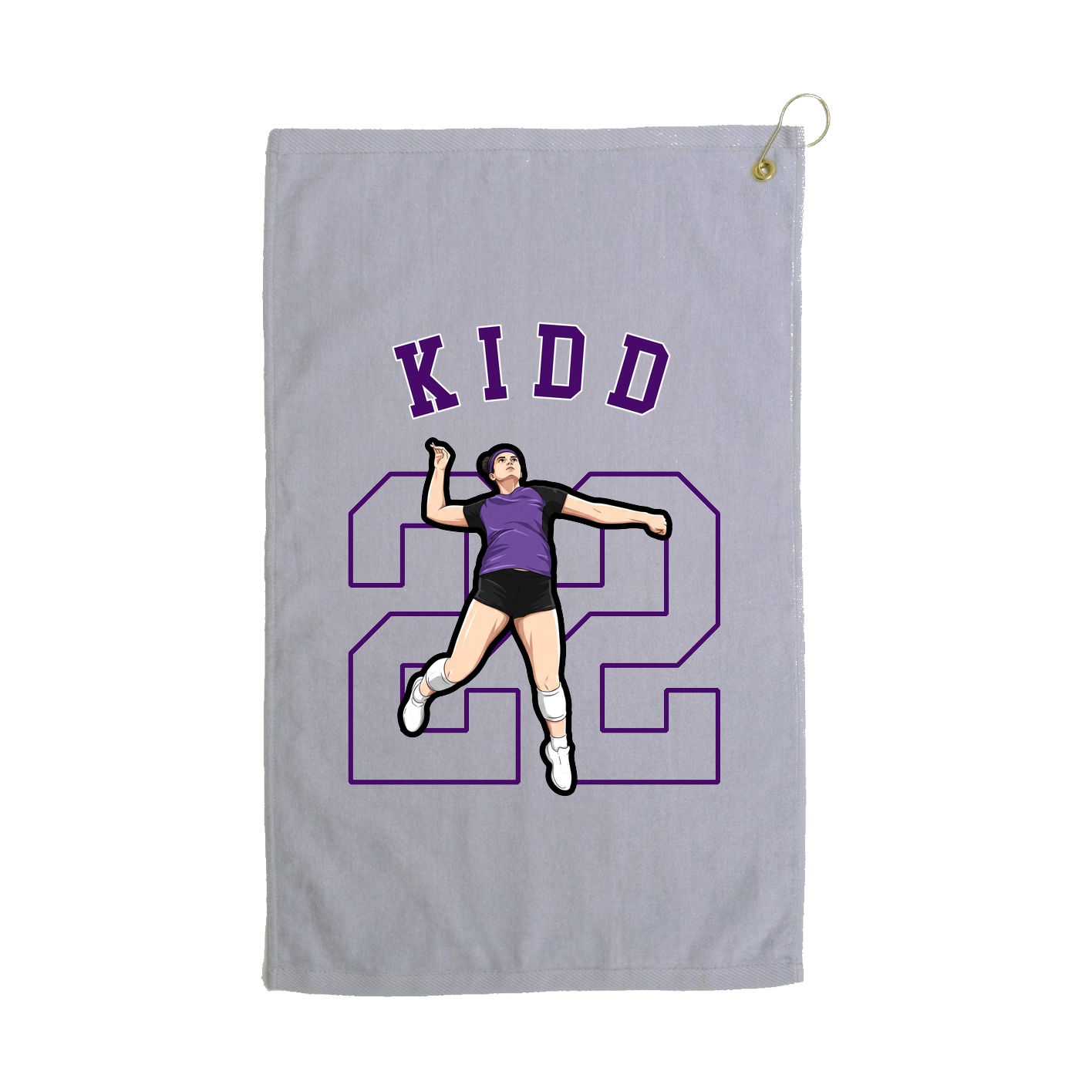 Golf Towel — Shirsey Arch in Grey