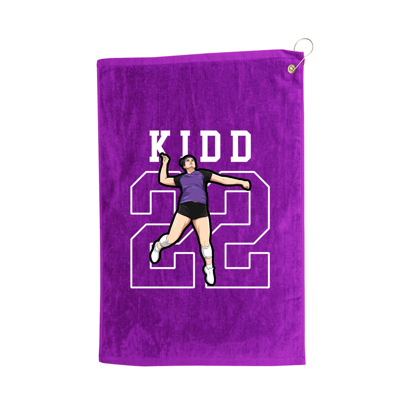 Golf Towel — Shirsey in Purple