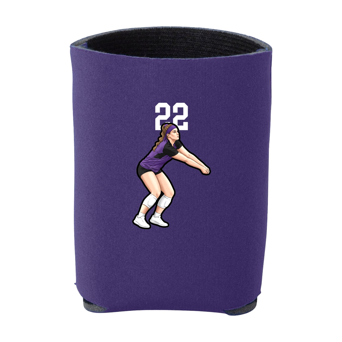 Can Holder — Number Top in Purple