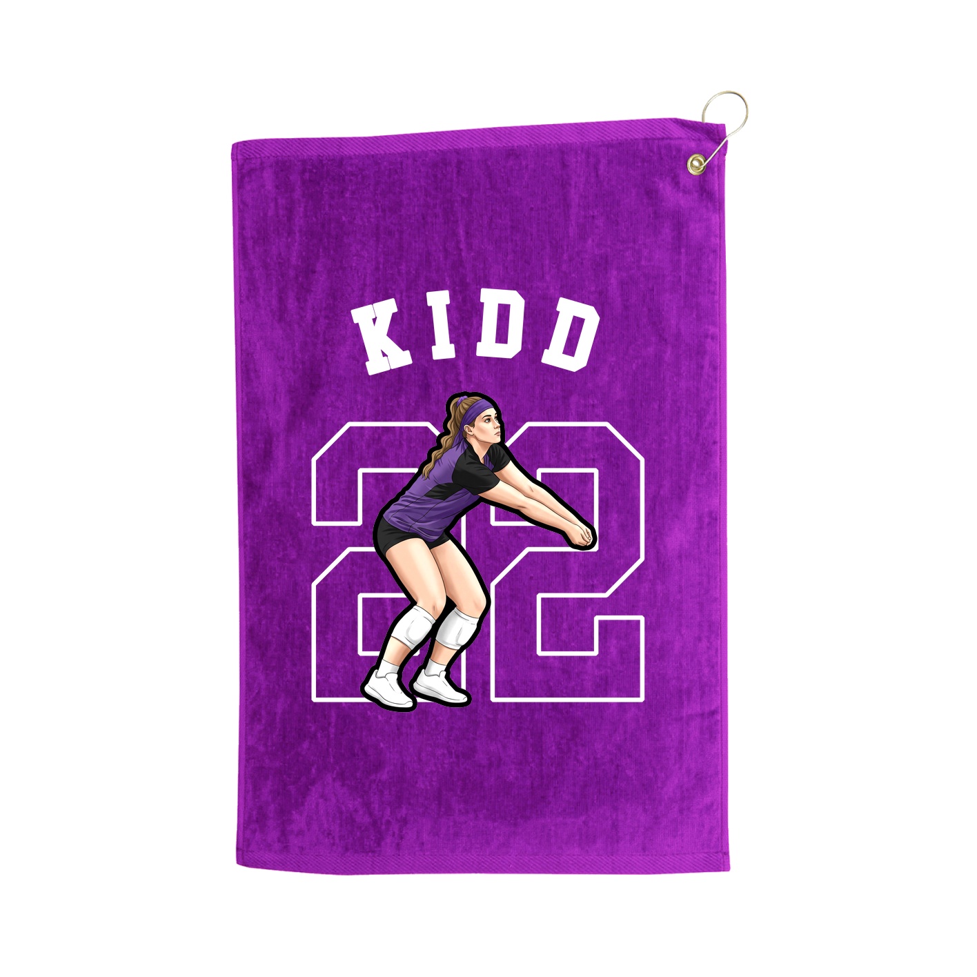 Golf Towel — Shirsey Arch in Purple