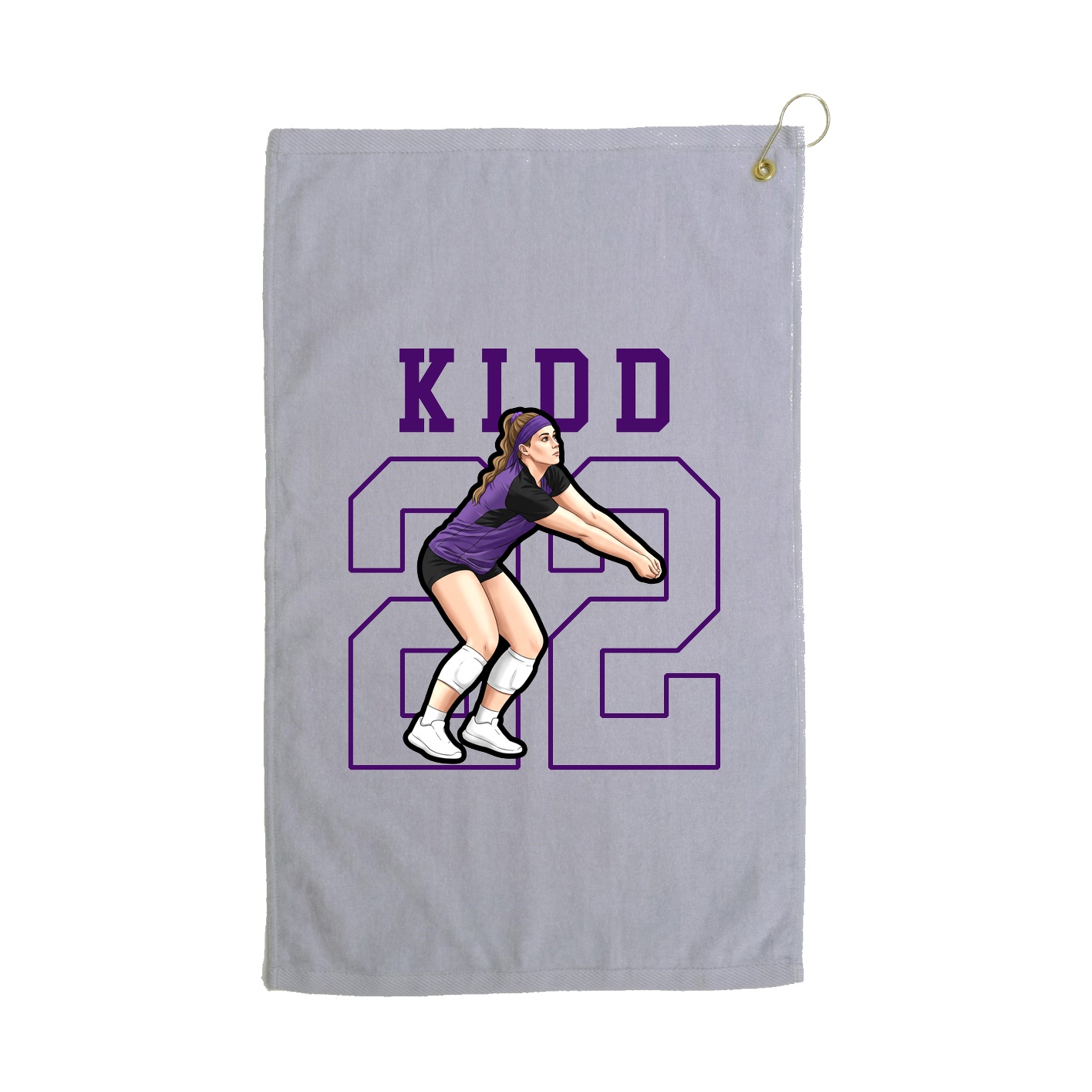 Golf Towel — Shirsey in Grey