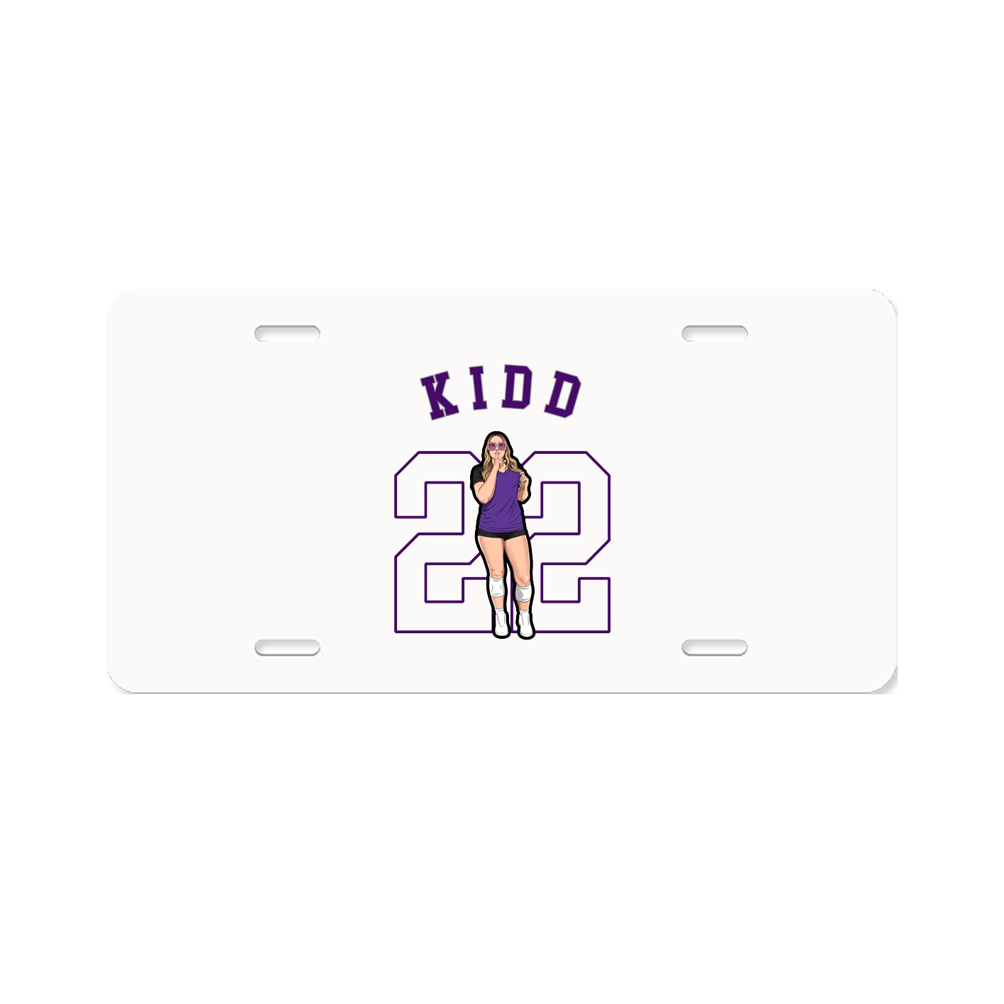 License Plate — Shirsey Arch in Classic