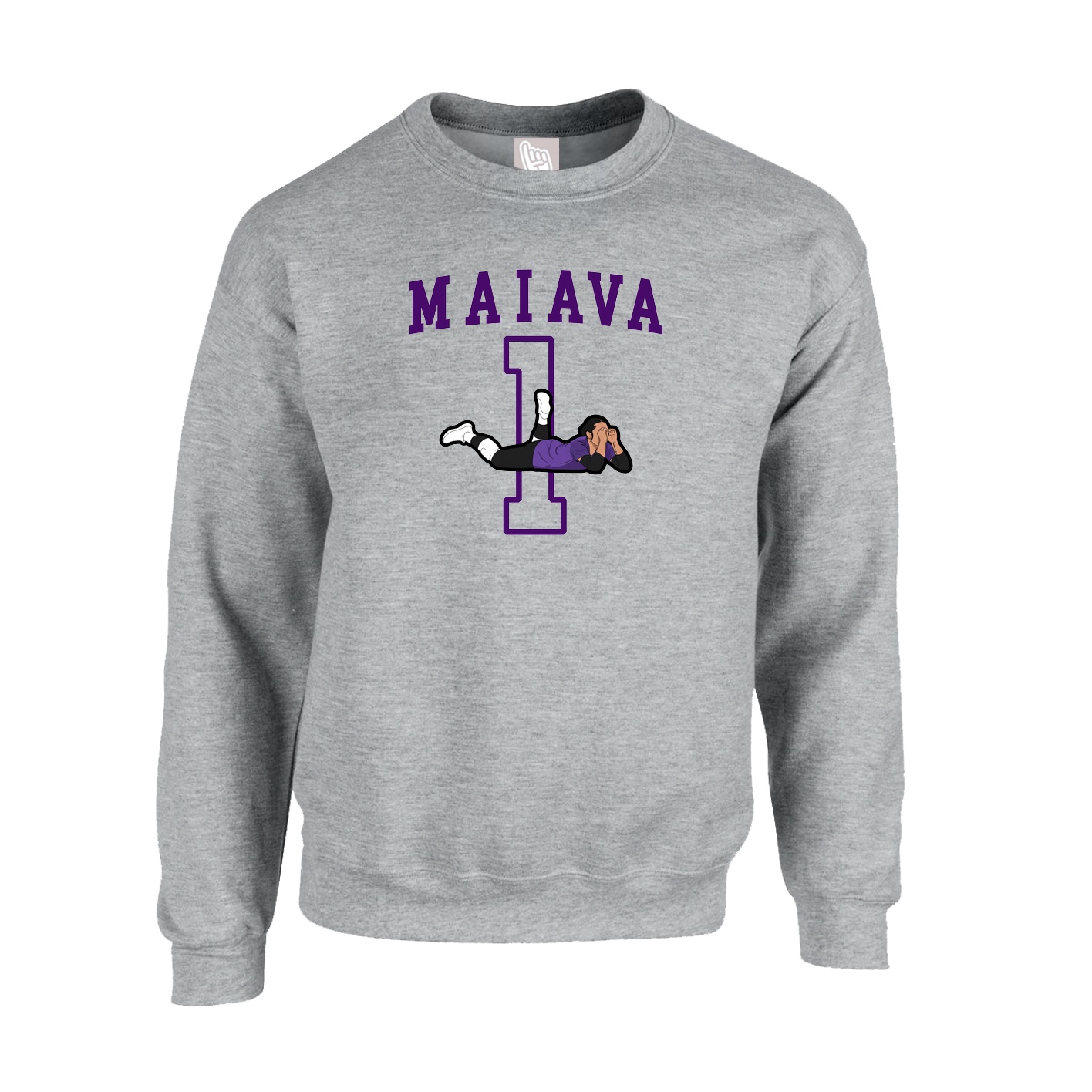 Fleece Crew — Shirsey in Grey