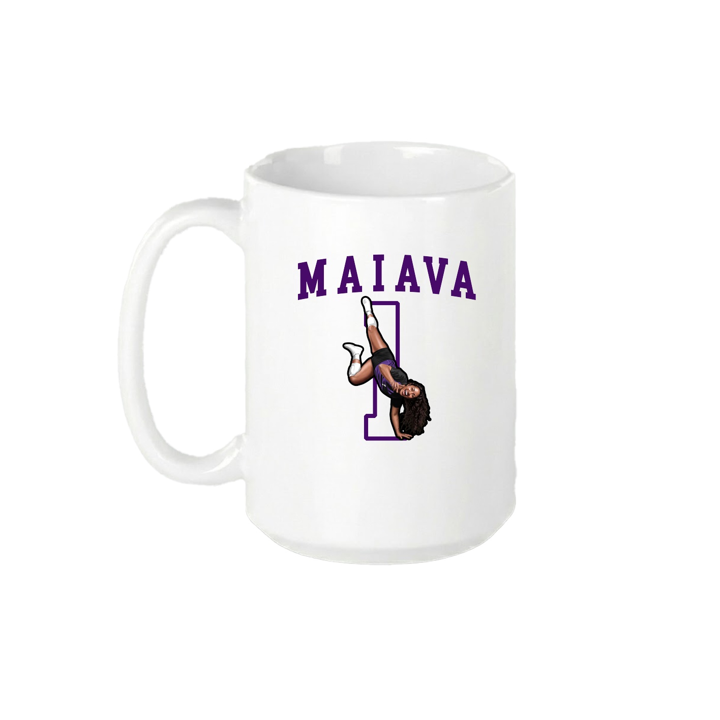 15oz Coffee Mug — Shirsey in White