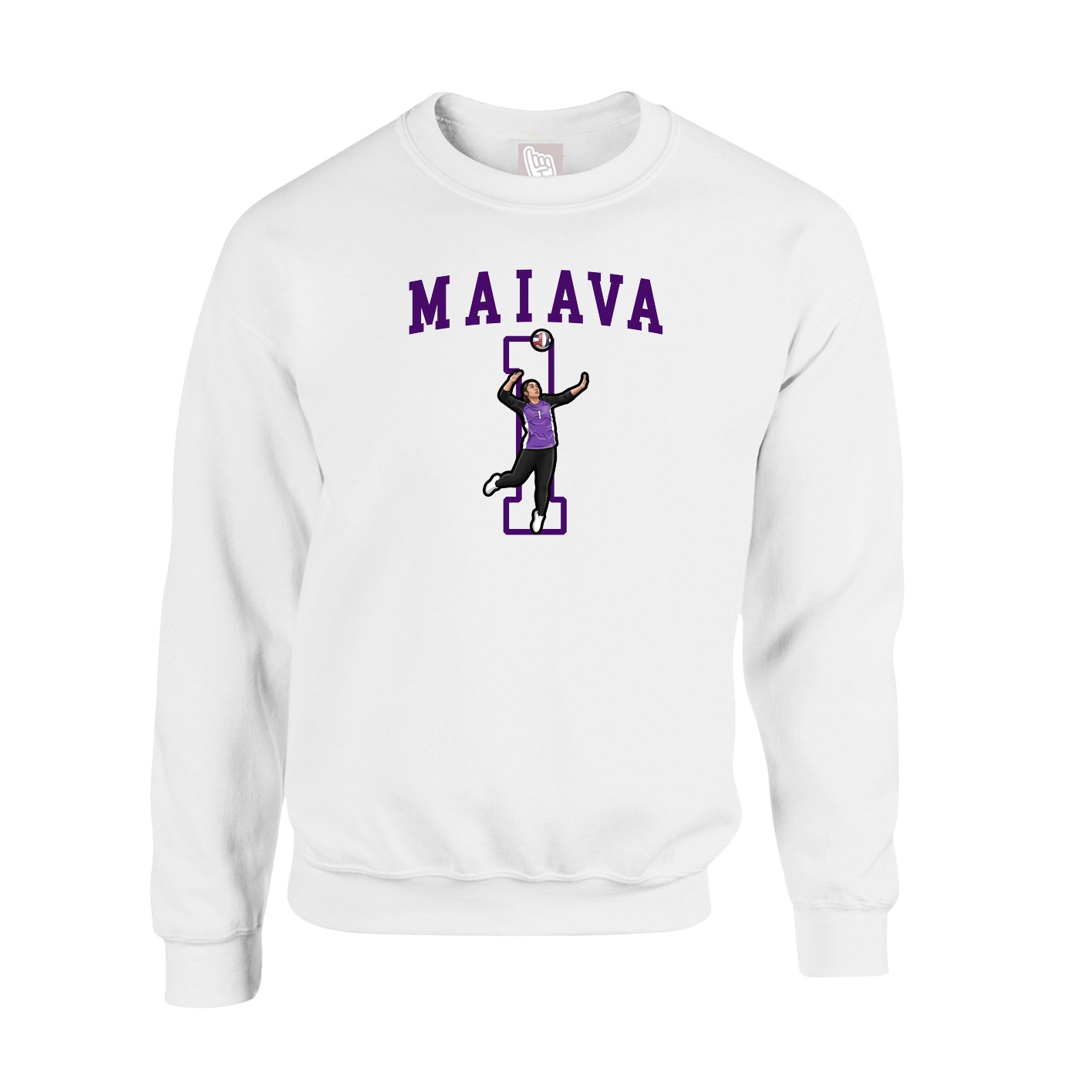 Fleece Crew — Shirsey in White