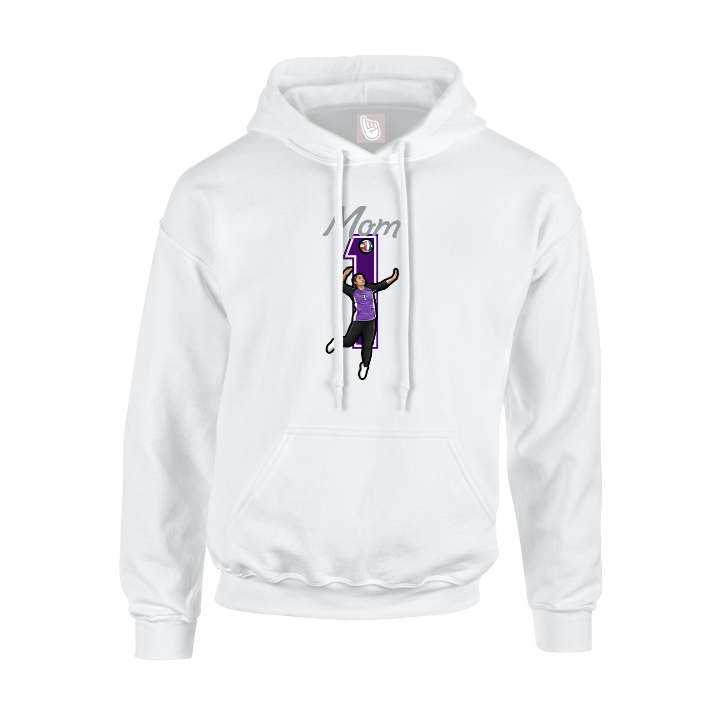 Youth Hoodie — Mothers Day Shirsey in White