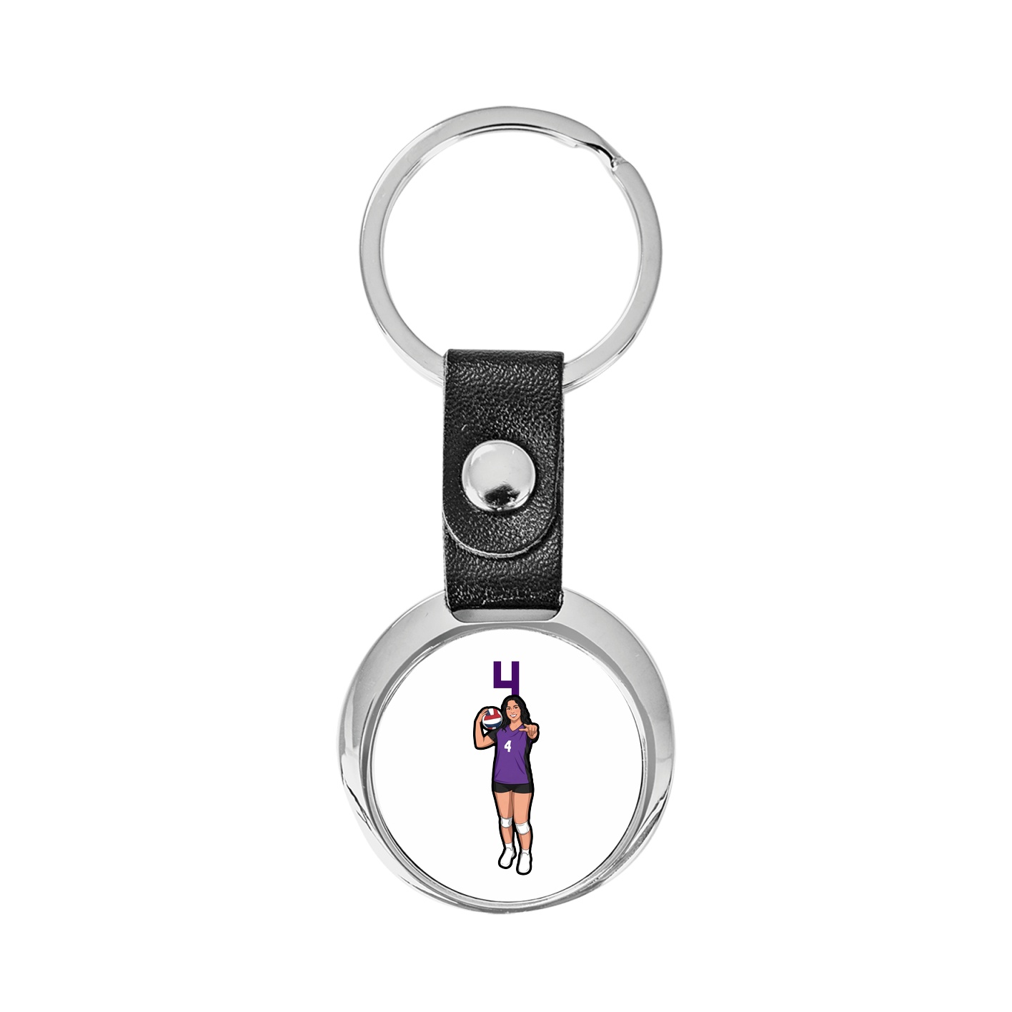 Key Chain — Number Top in Classic
