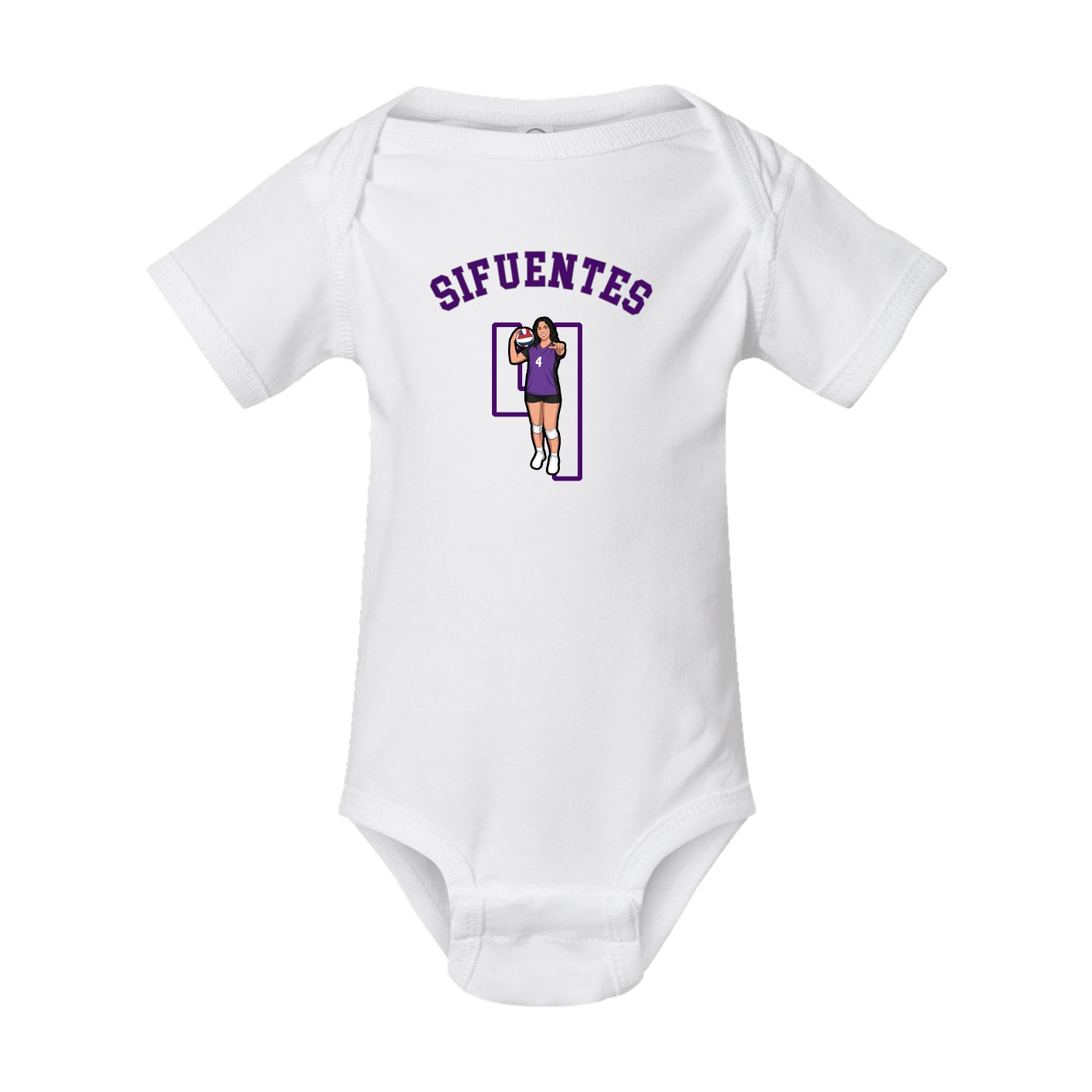 Baby Onesie — Shirsey Arch in White