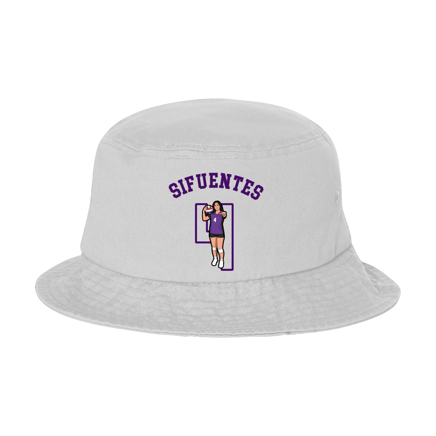 Bucket Cap — Shirsey Arch in White