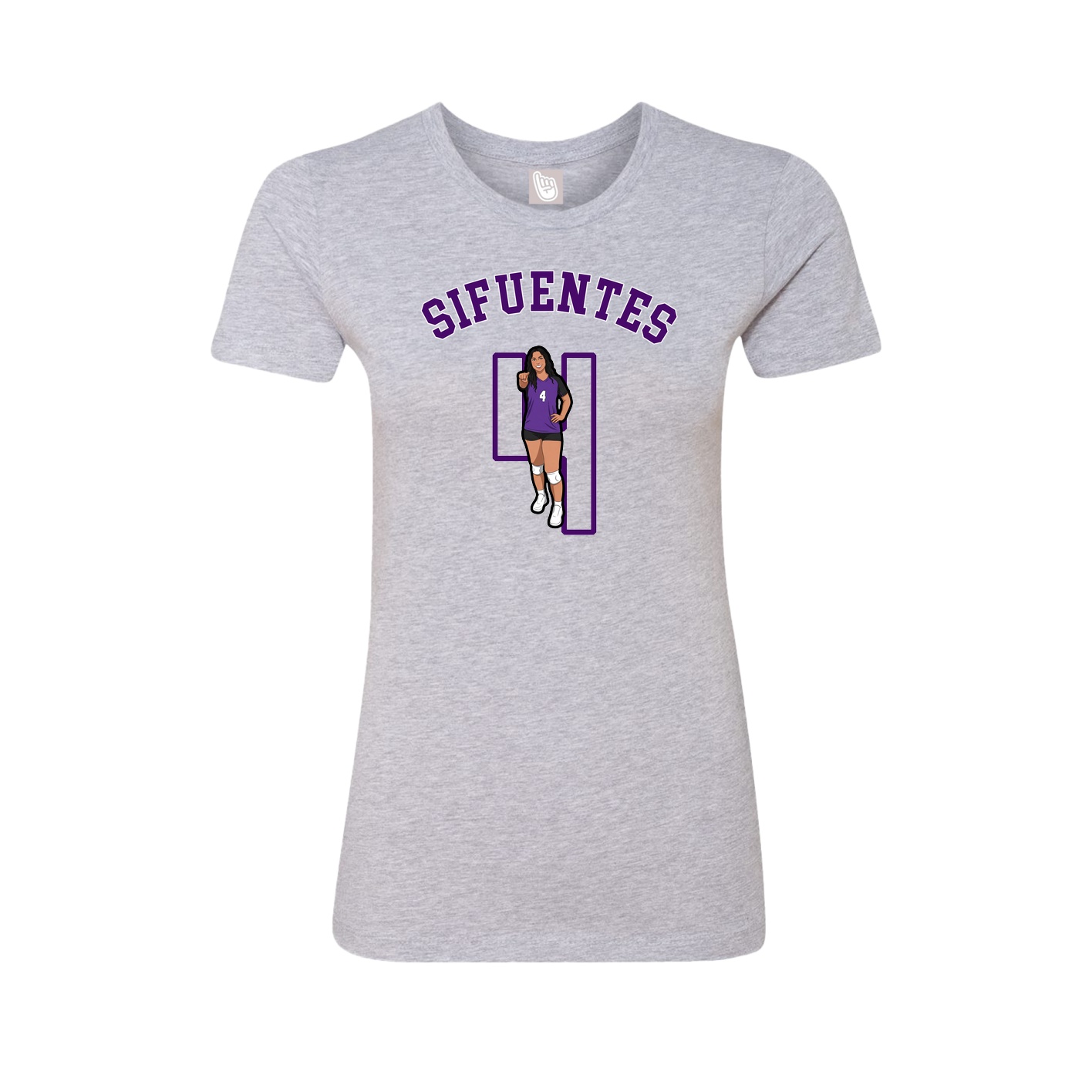 Womens Tee — Shirsey Arch in Grey